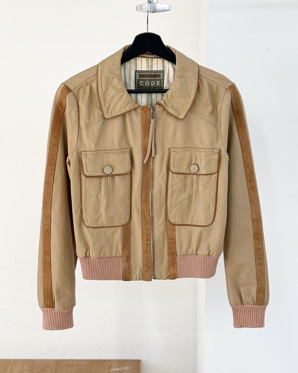 Vintage 00s Soft Leather Junya Watanabe Style Cropped Jacket