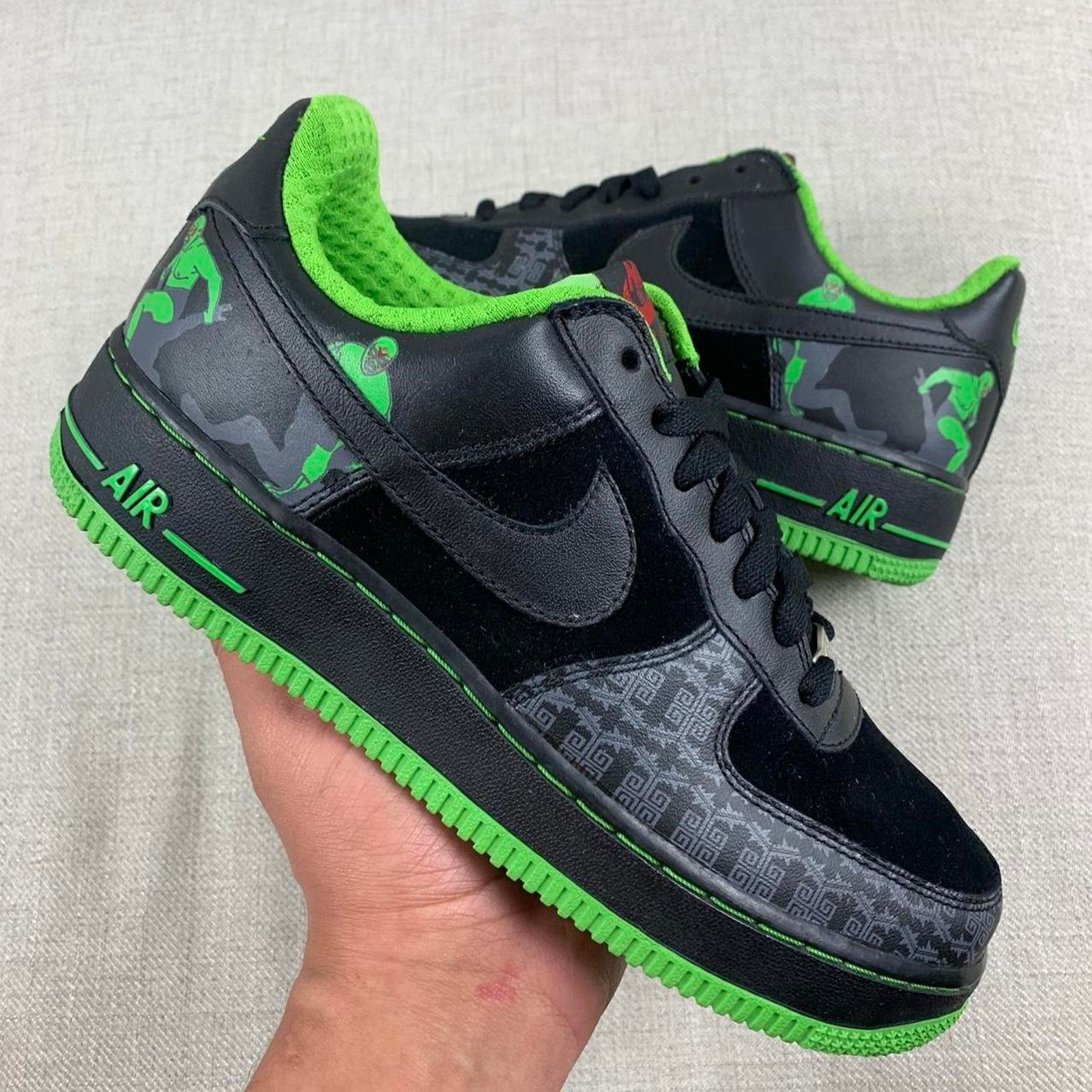 Nike 2006 Nike Air Force 1 Low “Lucha Libre” Size US 7.5 / IT 37.5 - 1 Thumbnail