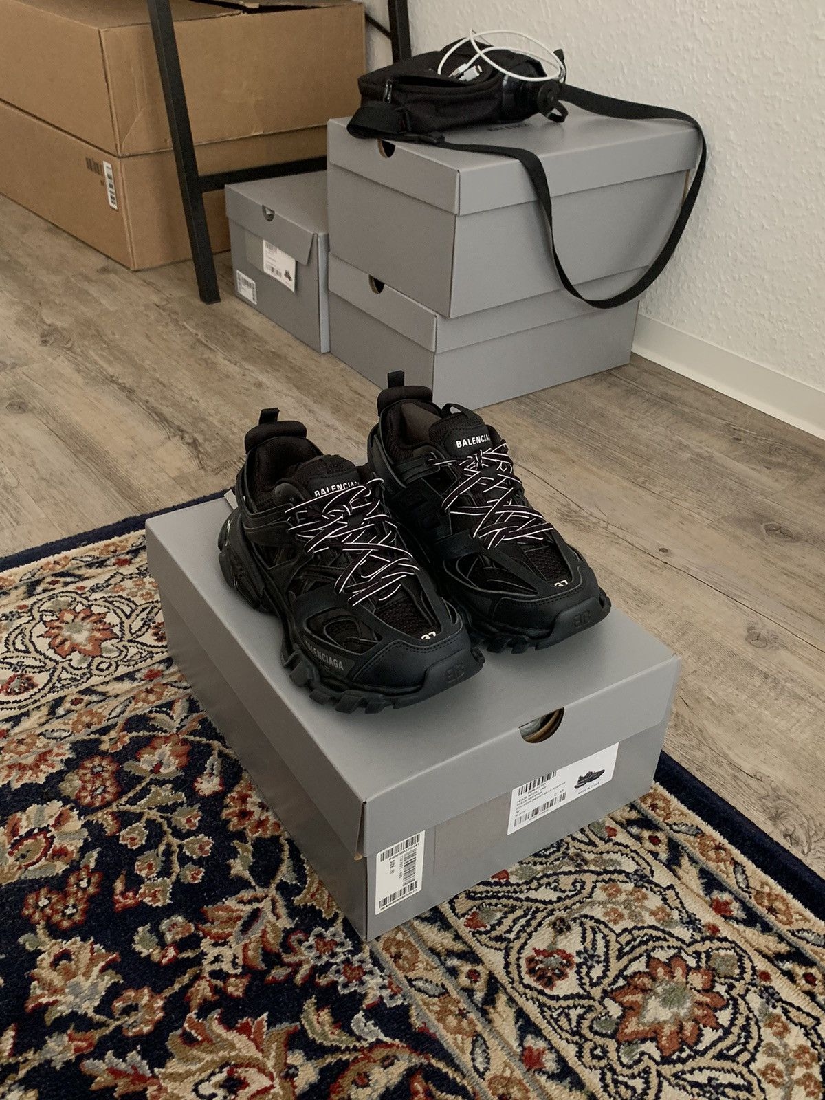 Balenciaga Balenciaga tracks black Size US 7 / IT 37 - 6 Thumbnail