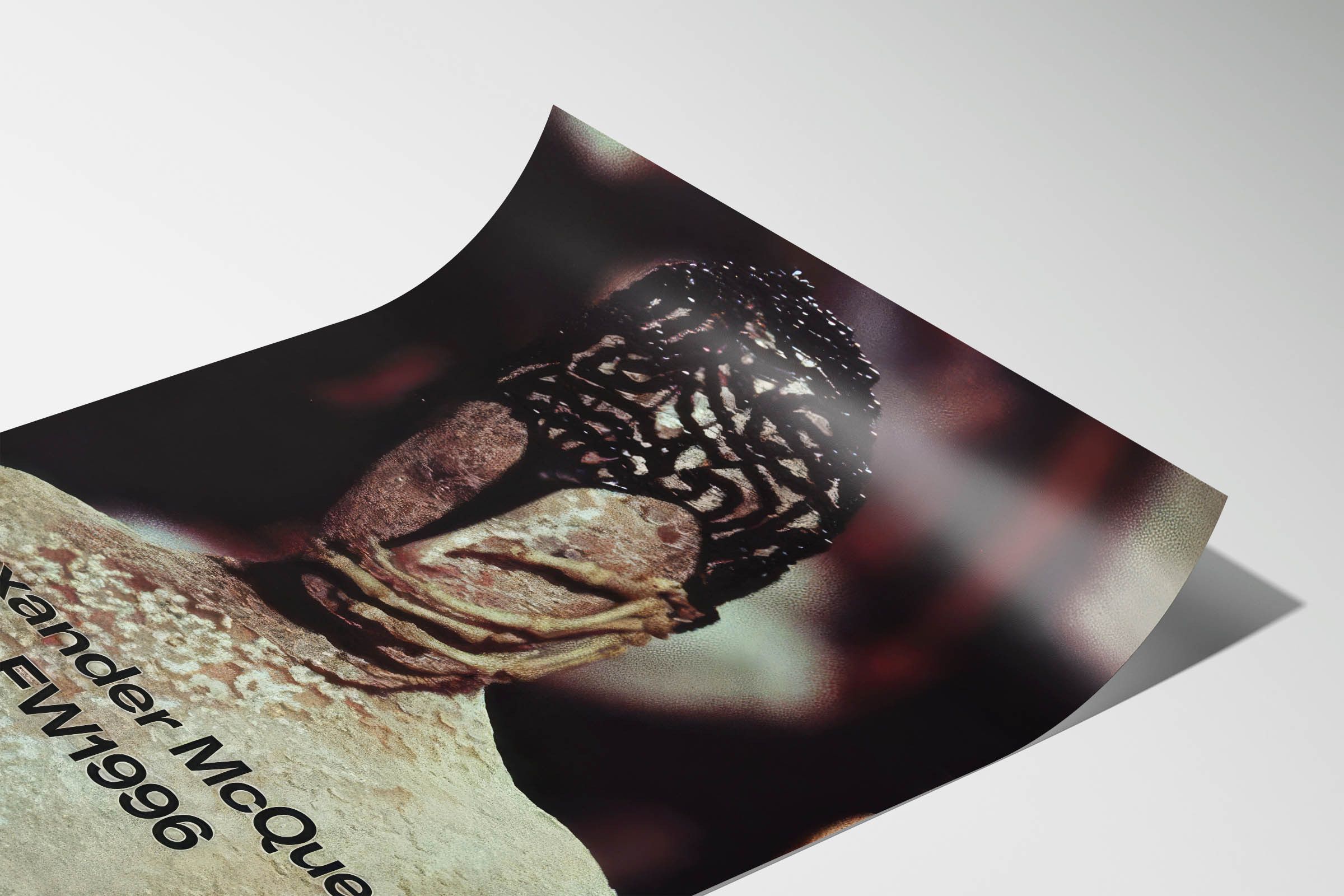 Alexander McQueen Alexander McQueen Poster Gift Vintage Archive Art Book Logo Size ONE SIZE - 5 Thumbnail