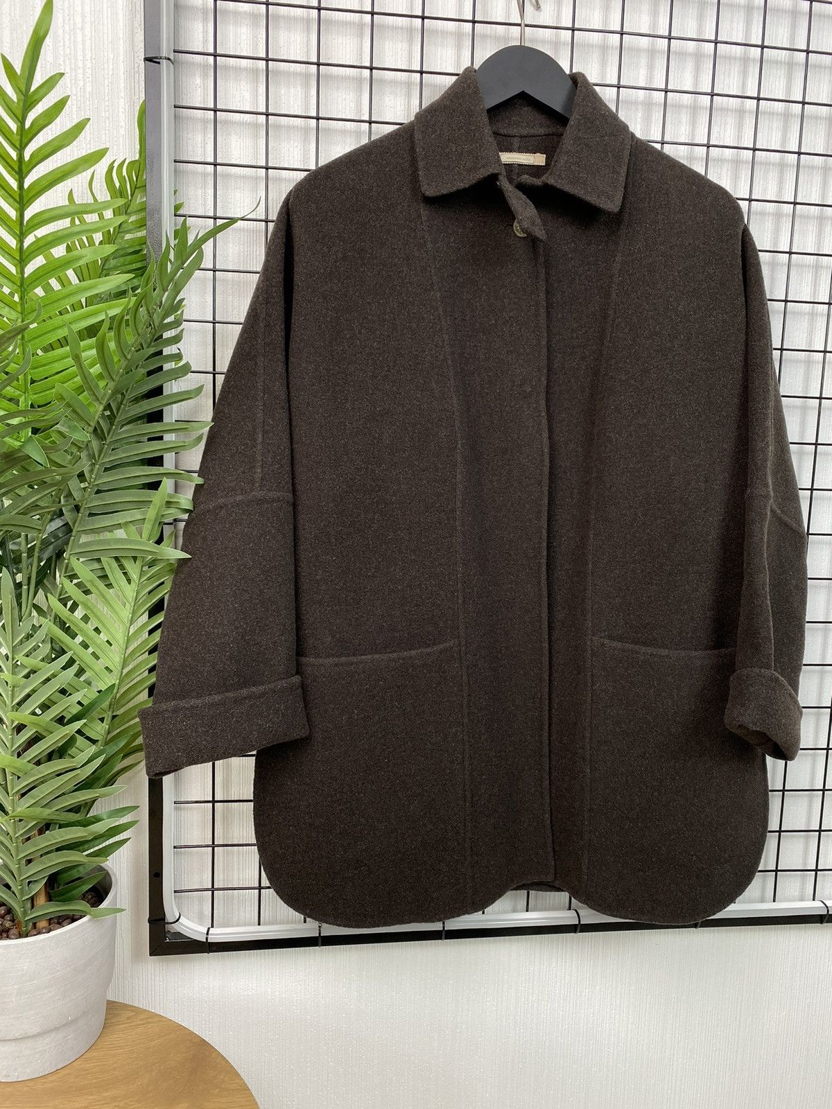 Massimo Alba Massimo Alba women wool lana jacket coat XS size oversized Size XS / US 0-2 / IT 36-38 - 2 Thumbnail