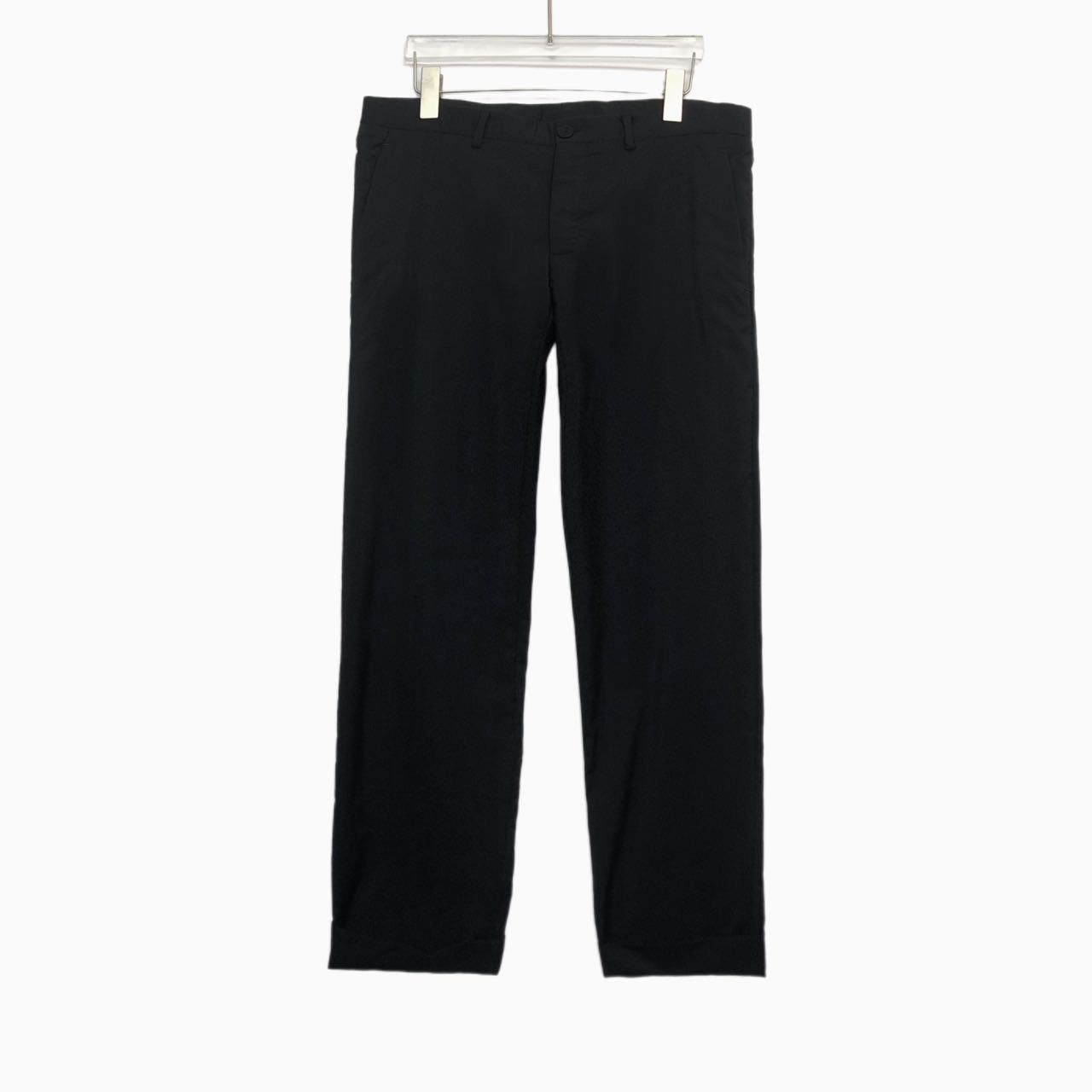 Dior Dior Solid Cuffed Straight Suit Pants K26WX Size US 36 / EU 52 - 1 Thumbnail