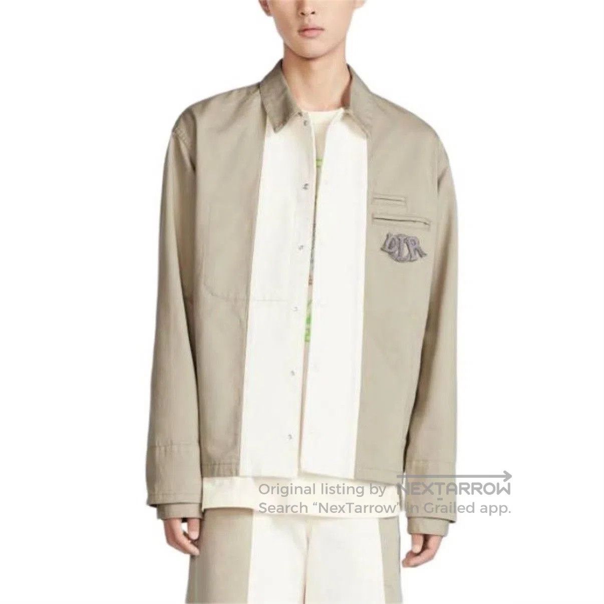 Dior DIOR Embroidered Denim Jacket. Size US M / EU 48-50 / 2 - 6 Thumbnail