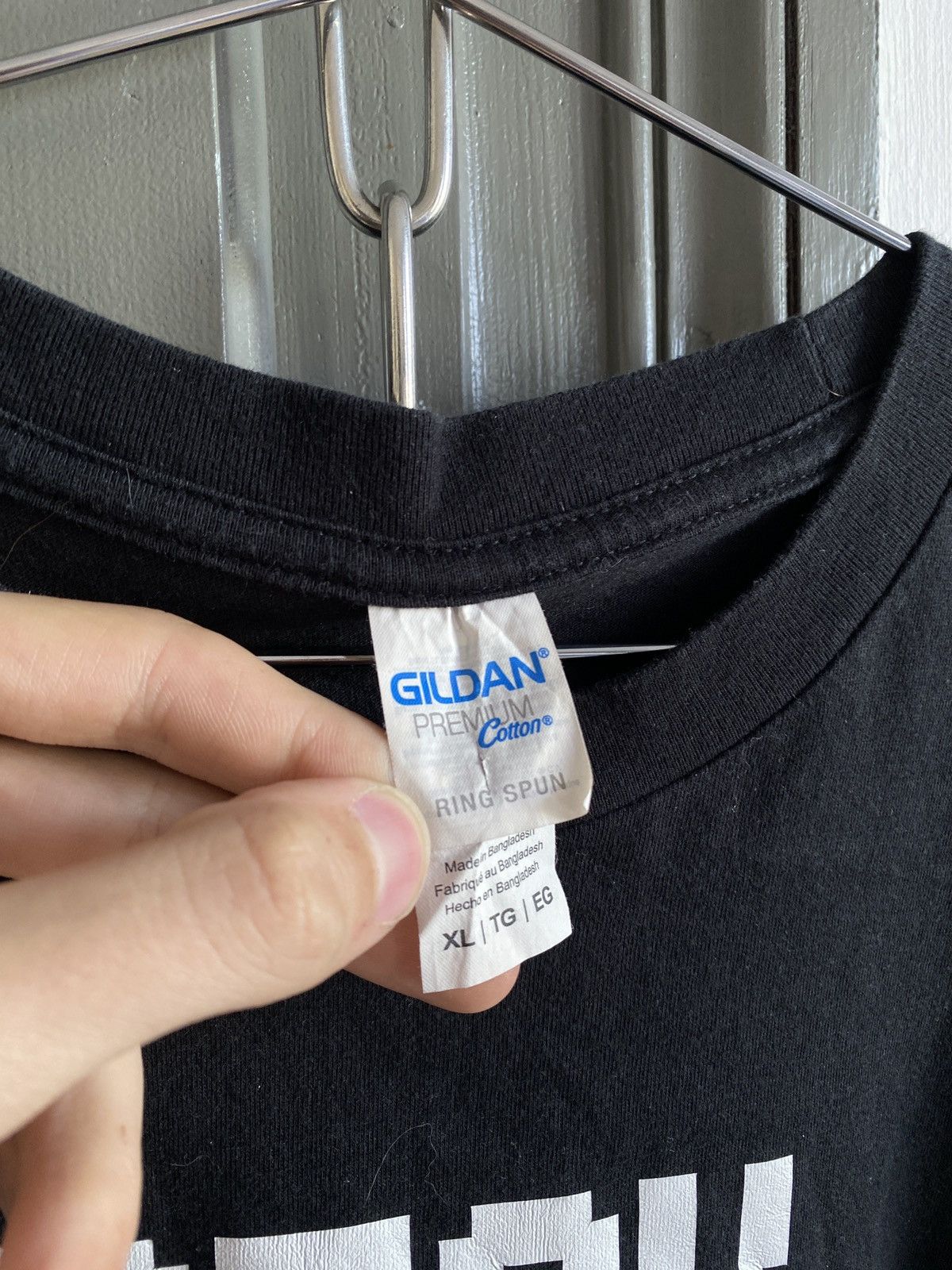 Gildan × Vintage Track&Trace This Fuck T-Shirt Porn Star Tee Size US XL / EU 56 / 4 - 7 Thumbnail