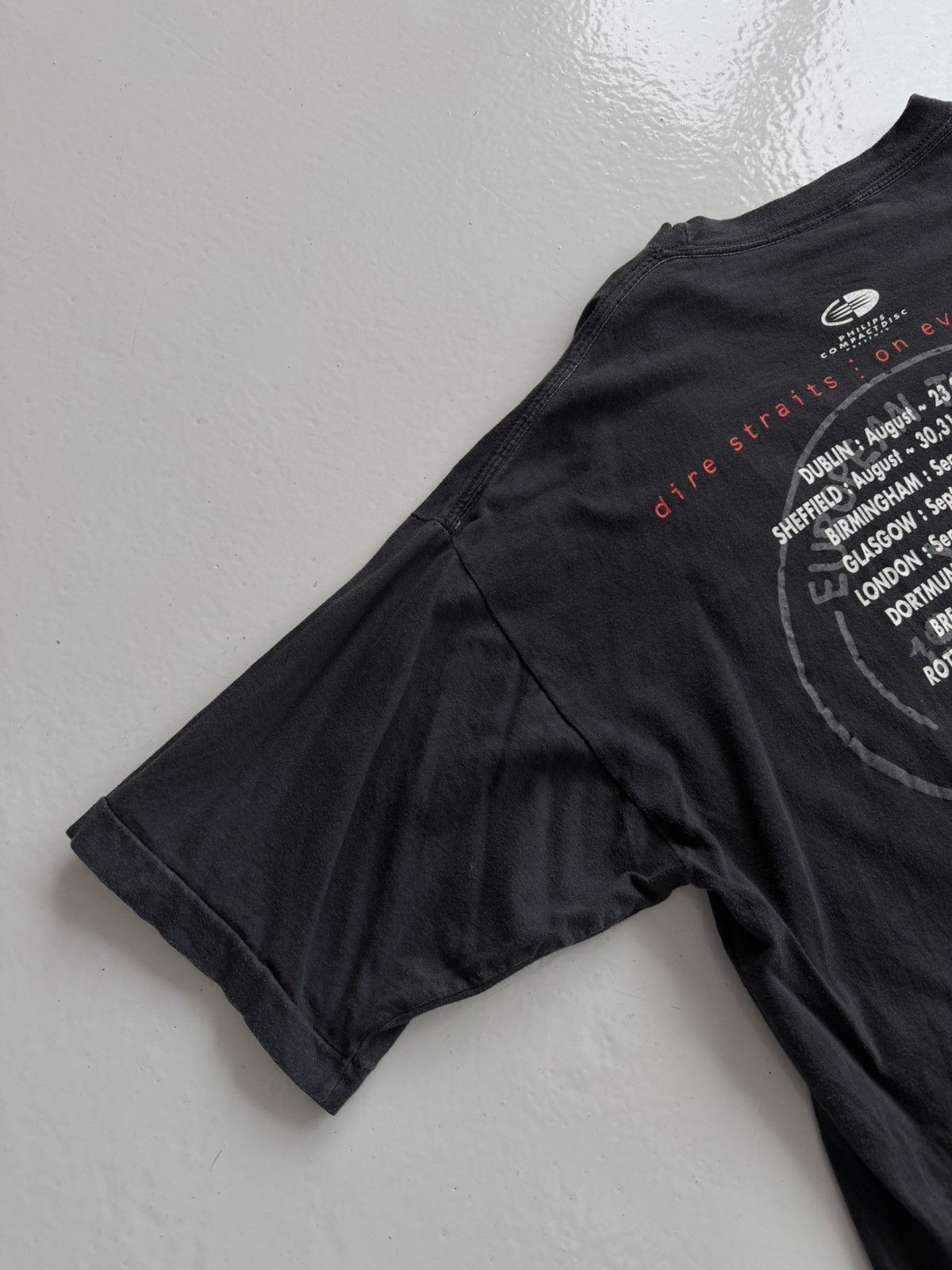 Vintage Vintage 1992 Dire Straits on every street tour tee Size US XL / EU 56 / 4 - 10 Thumbnail
