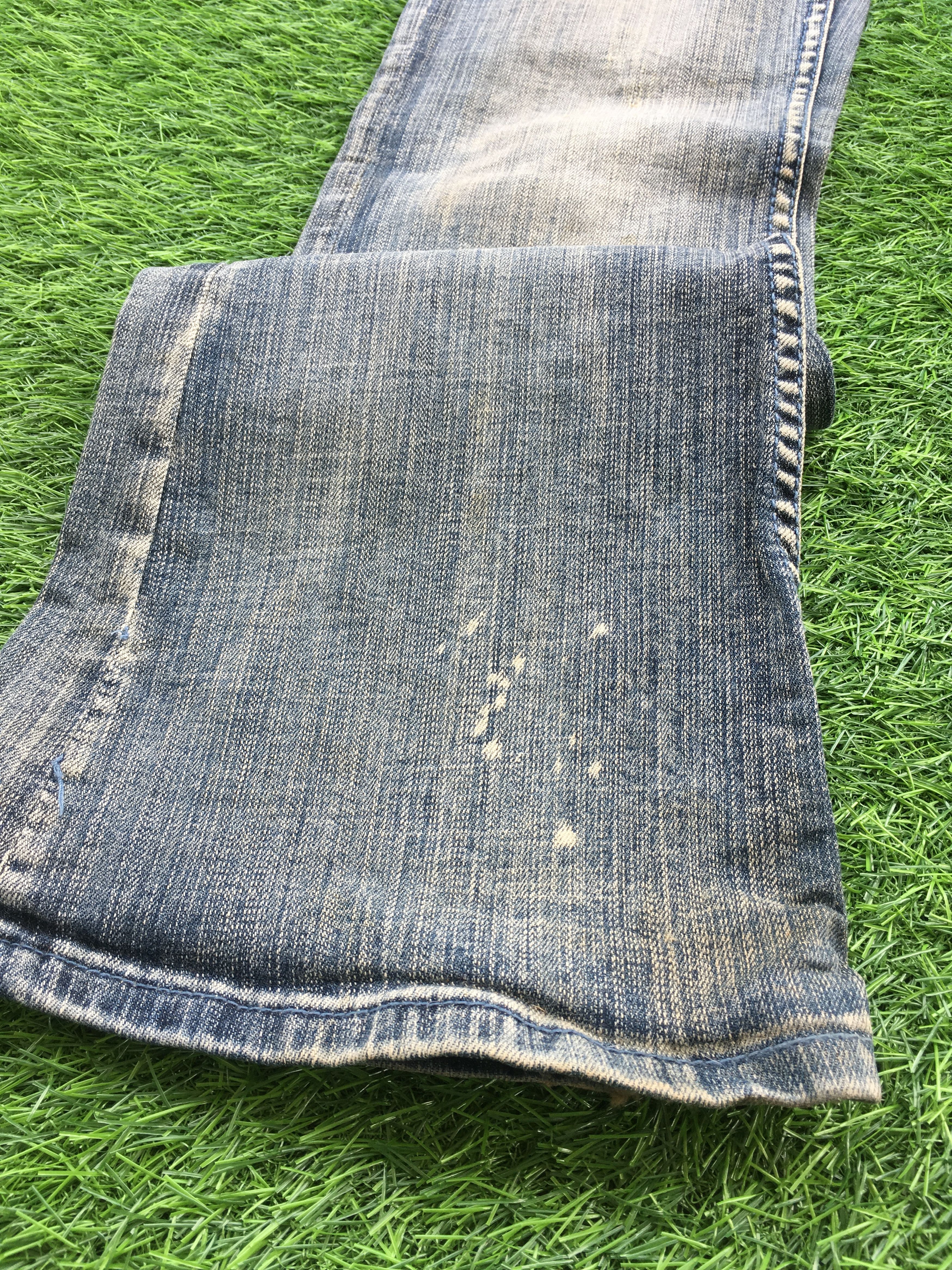 Japanese Brand Japanese Low Waist Flared Jeans #D-987 Size 29" - 9 Thumbnail