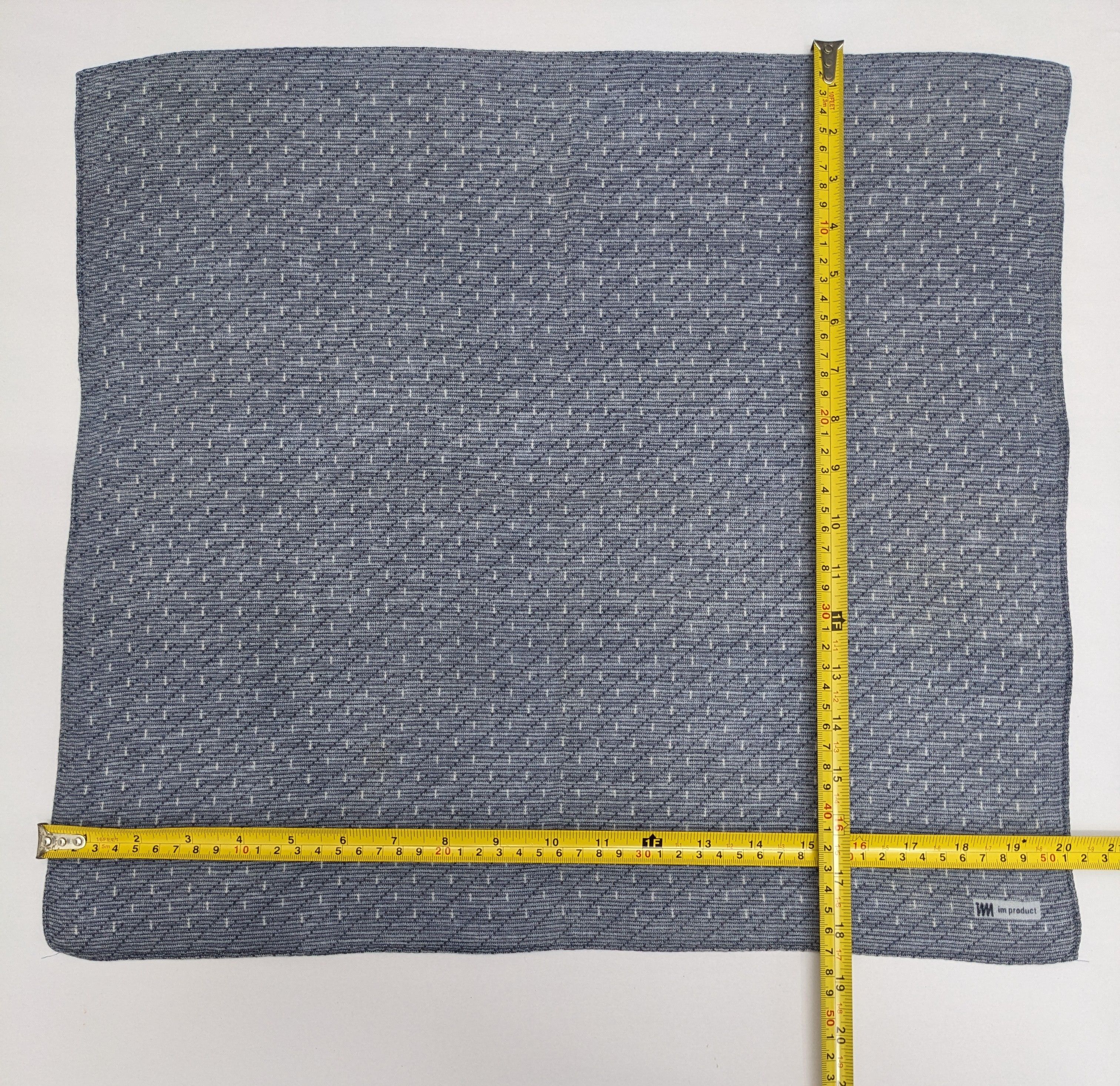 Issey Miyake Issey Miyake IM Product Blue Grey Geometric Pattern Size ONE SIZE - 4 Thumbnail