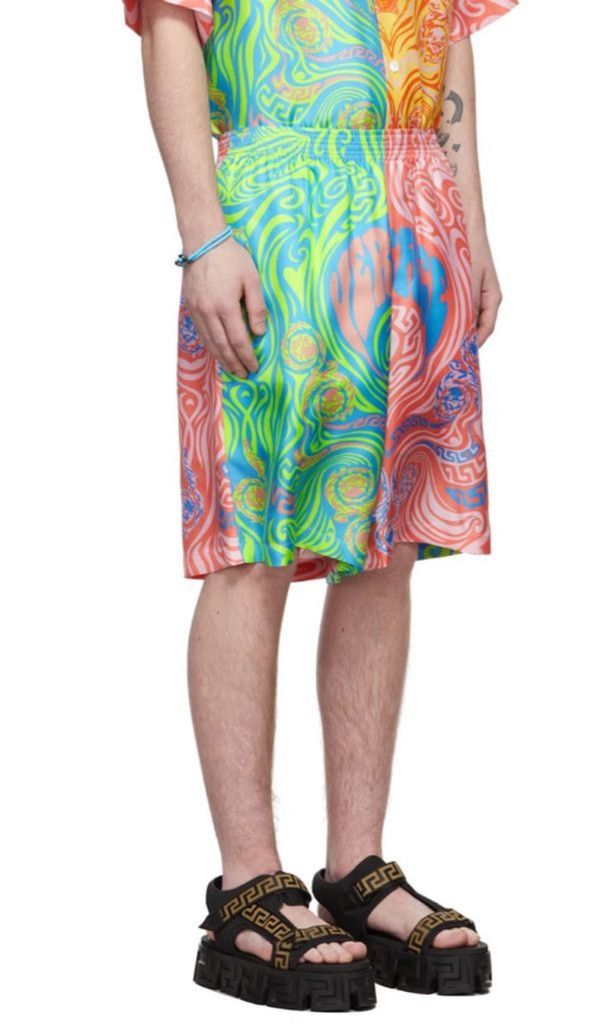 Versace Versace Shorts Size 48 Multi-color Size US 42 / EU 58 - 2 Thumbnail