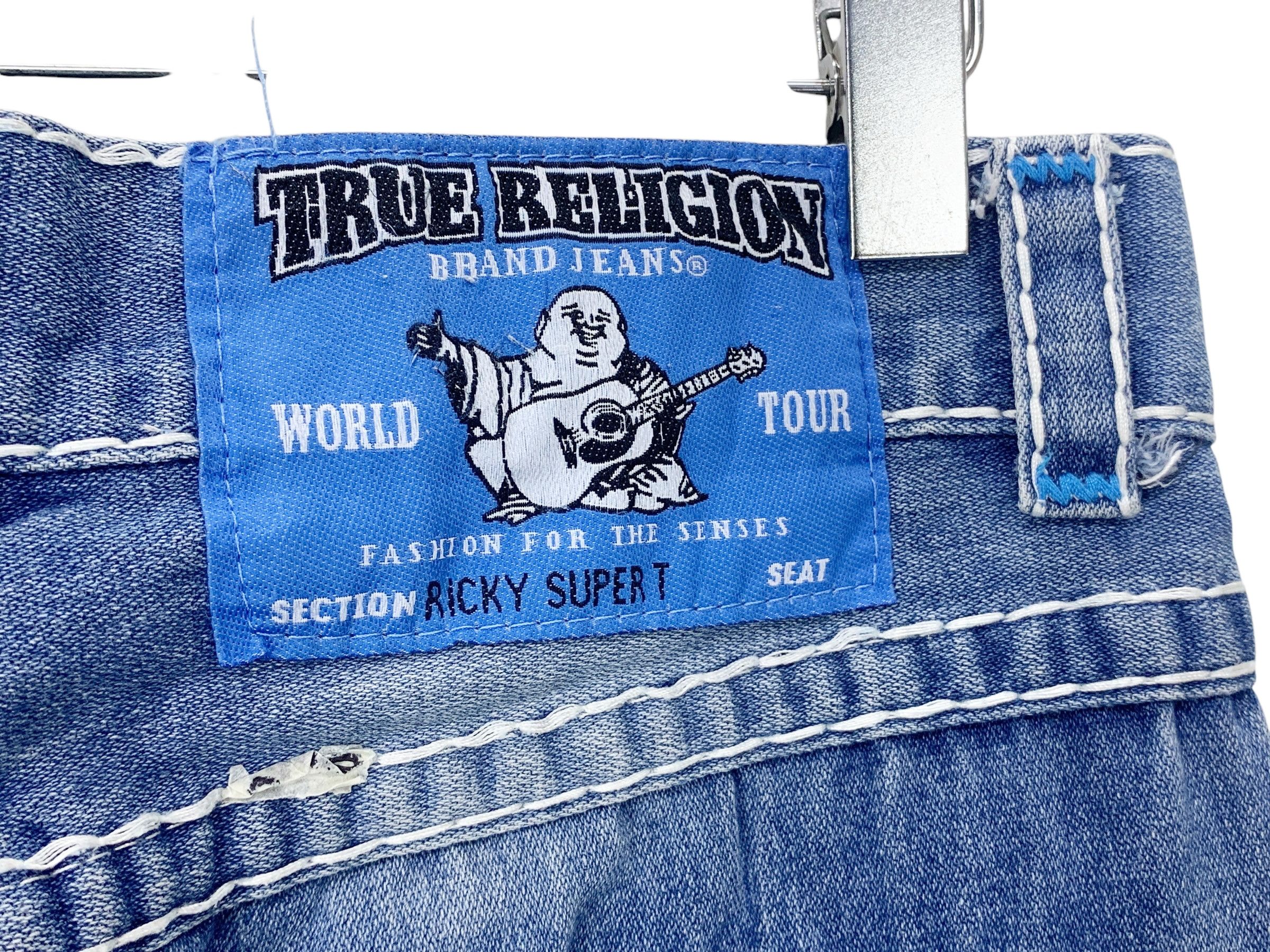 True Religion True Religion Jeans Ricky Super T Jeans Size US 32 / EU 48 - 11 Thumbnail