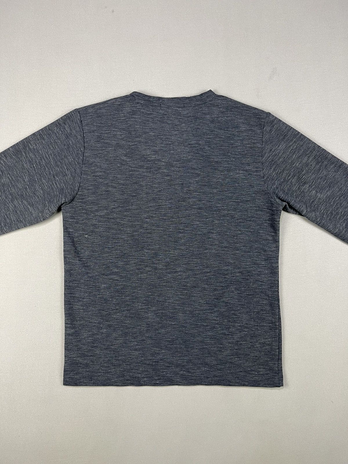 Japanese Brand Vintage Y2k Nota Bene V-Neck Longsleeve Size US L / EU 52-54 / 3 - 4 Thumbnail
