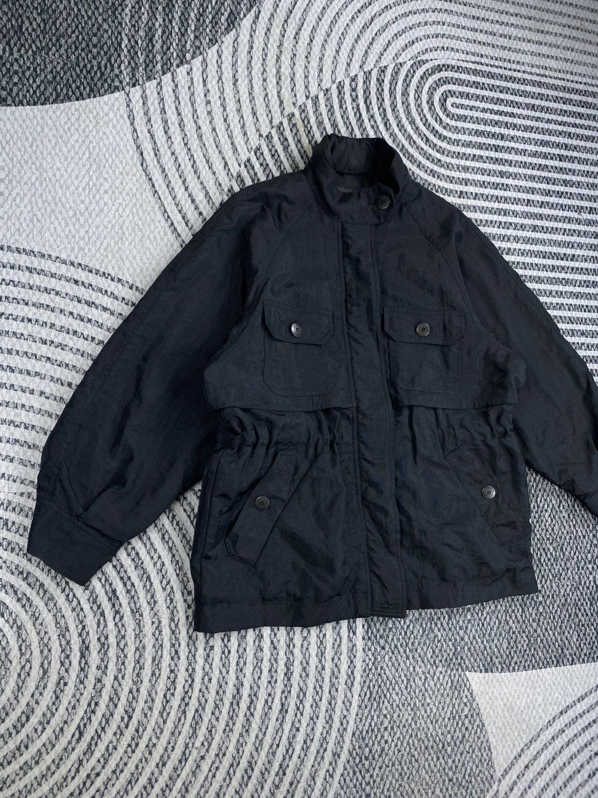 Weekend Max Mara Maxmara Weekend Black Utility Multipocket Zipper Jacket Size M / US 6-8 / IT 42-44 - 3 Thumbnail