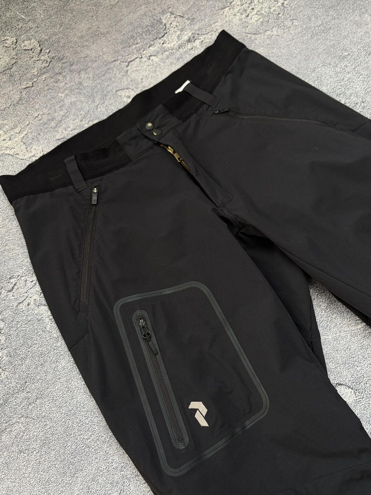 Peak Performance Peak Performance Black Technical Softshell Hiking Pants L Size US 34 / EU 50 - 3 Thumbnail