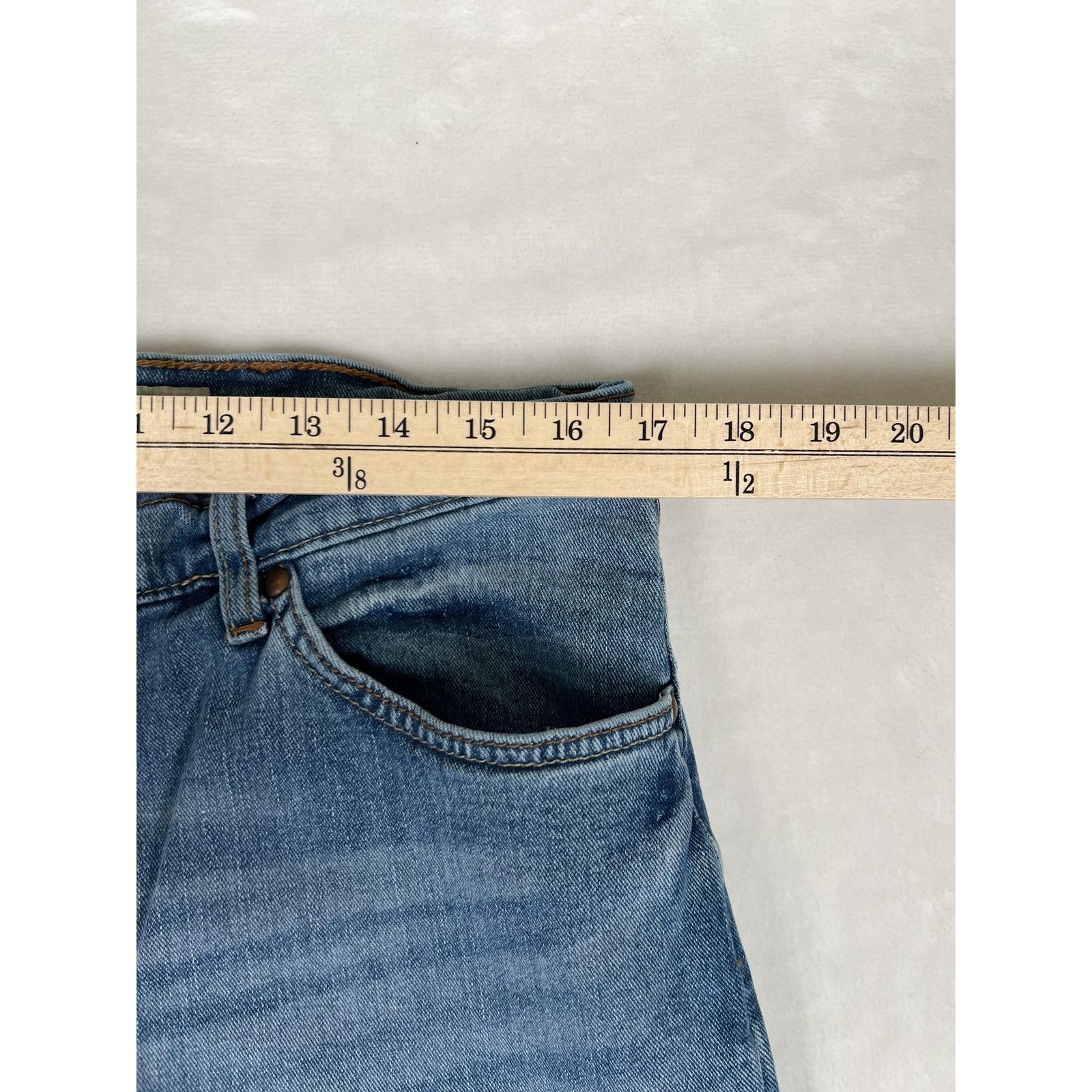 Wrangler Wrangler Jeans Mens 34x34 Blue Straight Fit Denim Cowboy Rod Size US 34 / EU 50 - 6 Thumbnail