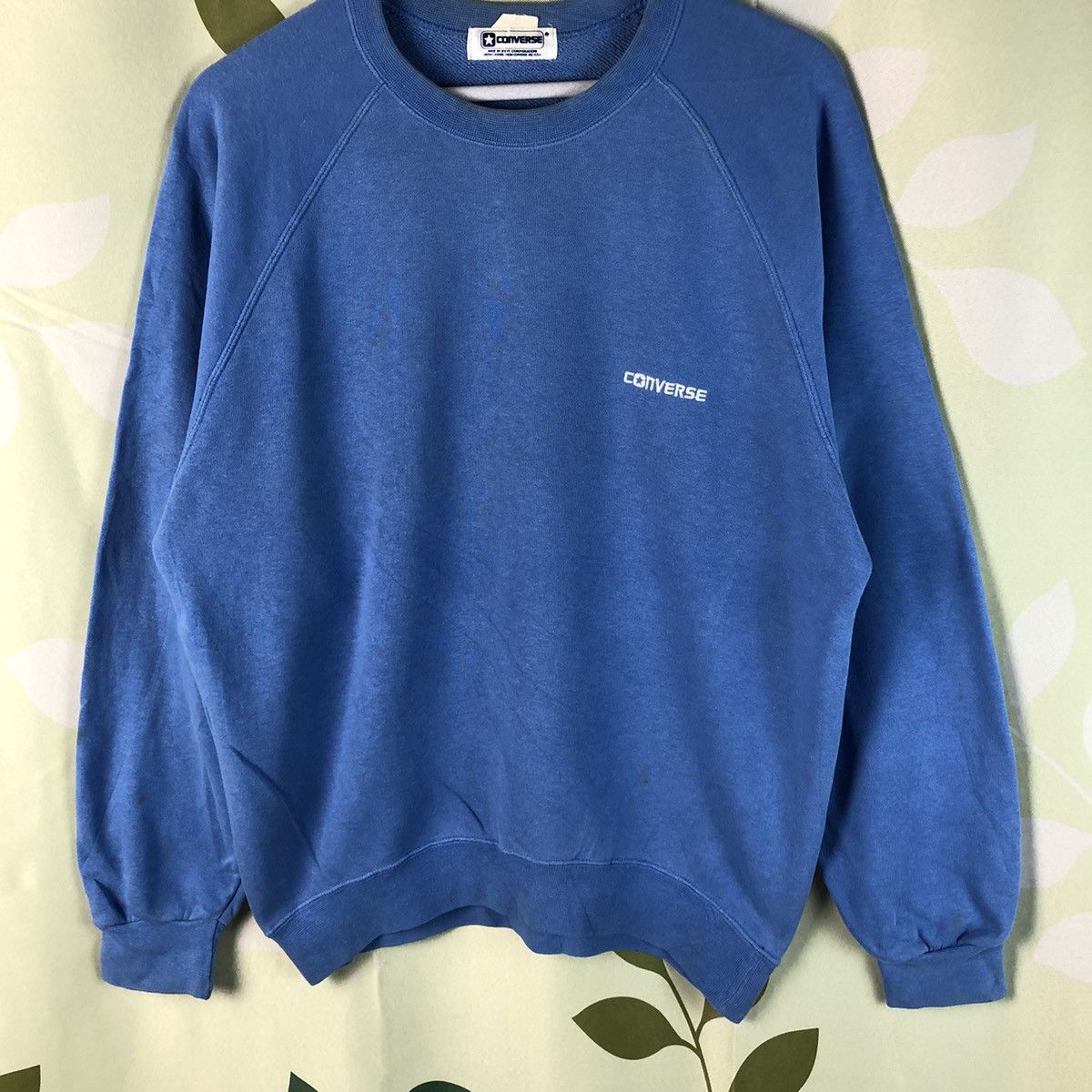 Converse × Vintage Converse vintage Blue Sweatshirt #7445 Size US M / EU 48-50 / 2 - 3 Thumbnail
