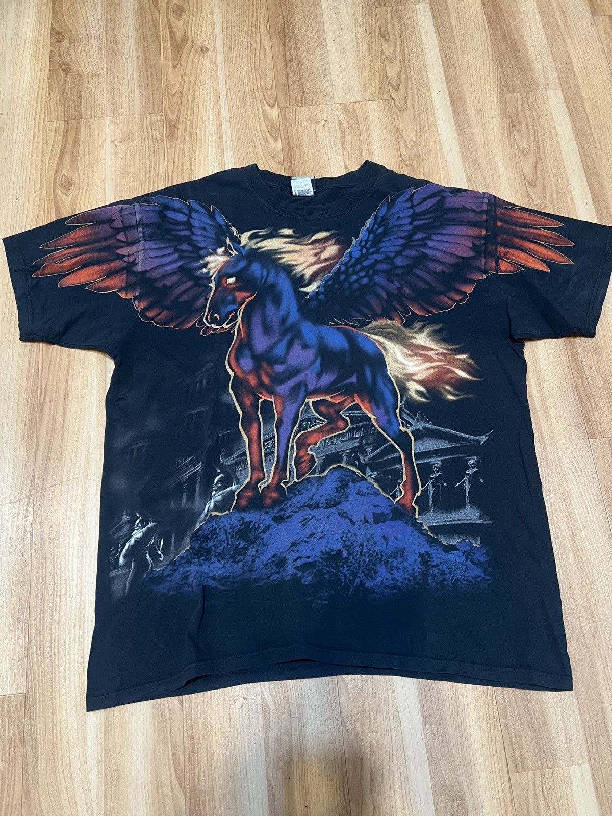 Liquid Blue × Vintage Liquid Blue Pegasus Tee Size US XL / EU 56 / 4 - 2 Thumbnail