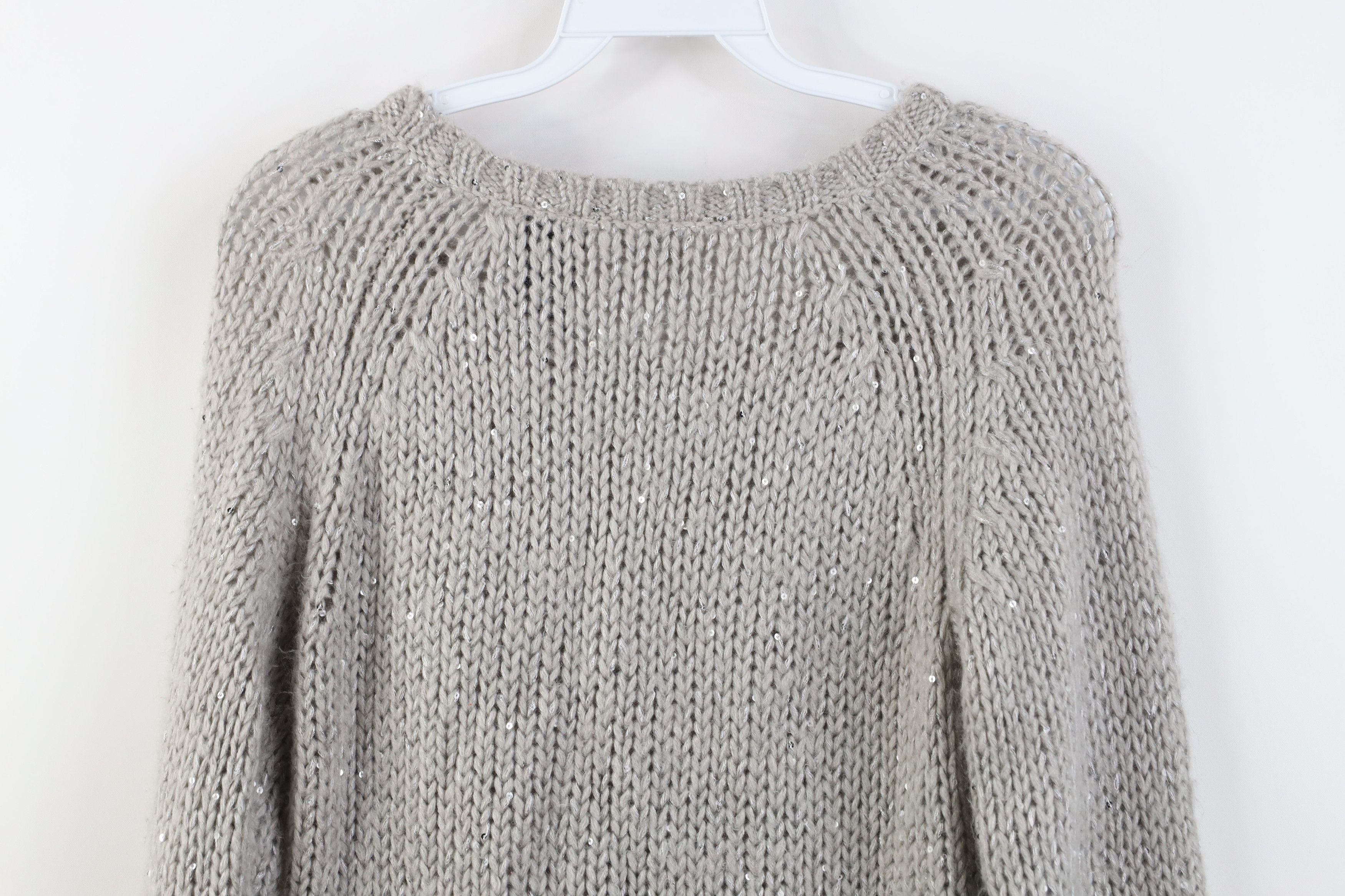 Harley Davidson Vintage Y2K Harley Davidson Sequin Ribbed Knit Sweater Size M / US 6-8 / IT 42-44 - 9 Thumbnail
