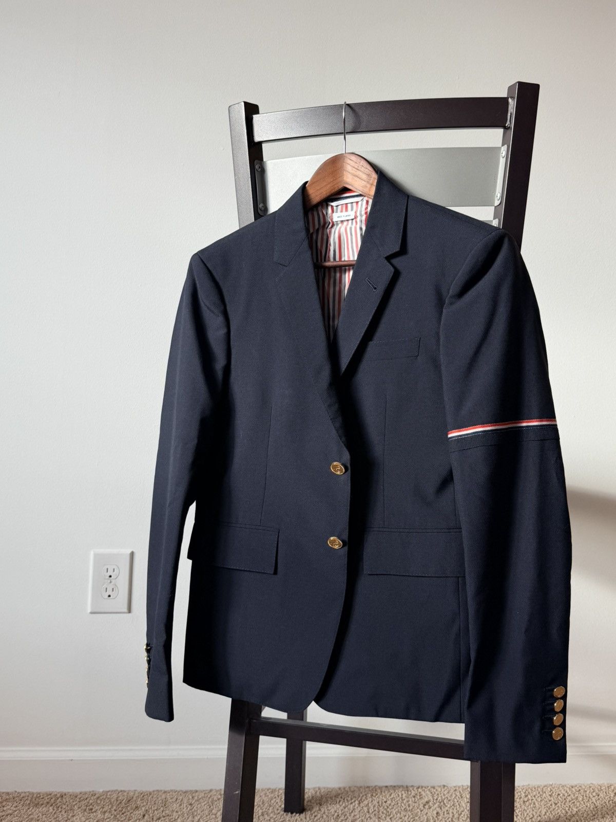 Thom Browne High Armhole Sport Coat Blazer