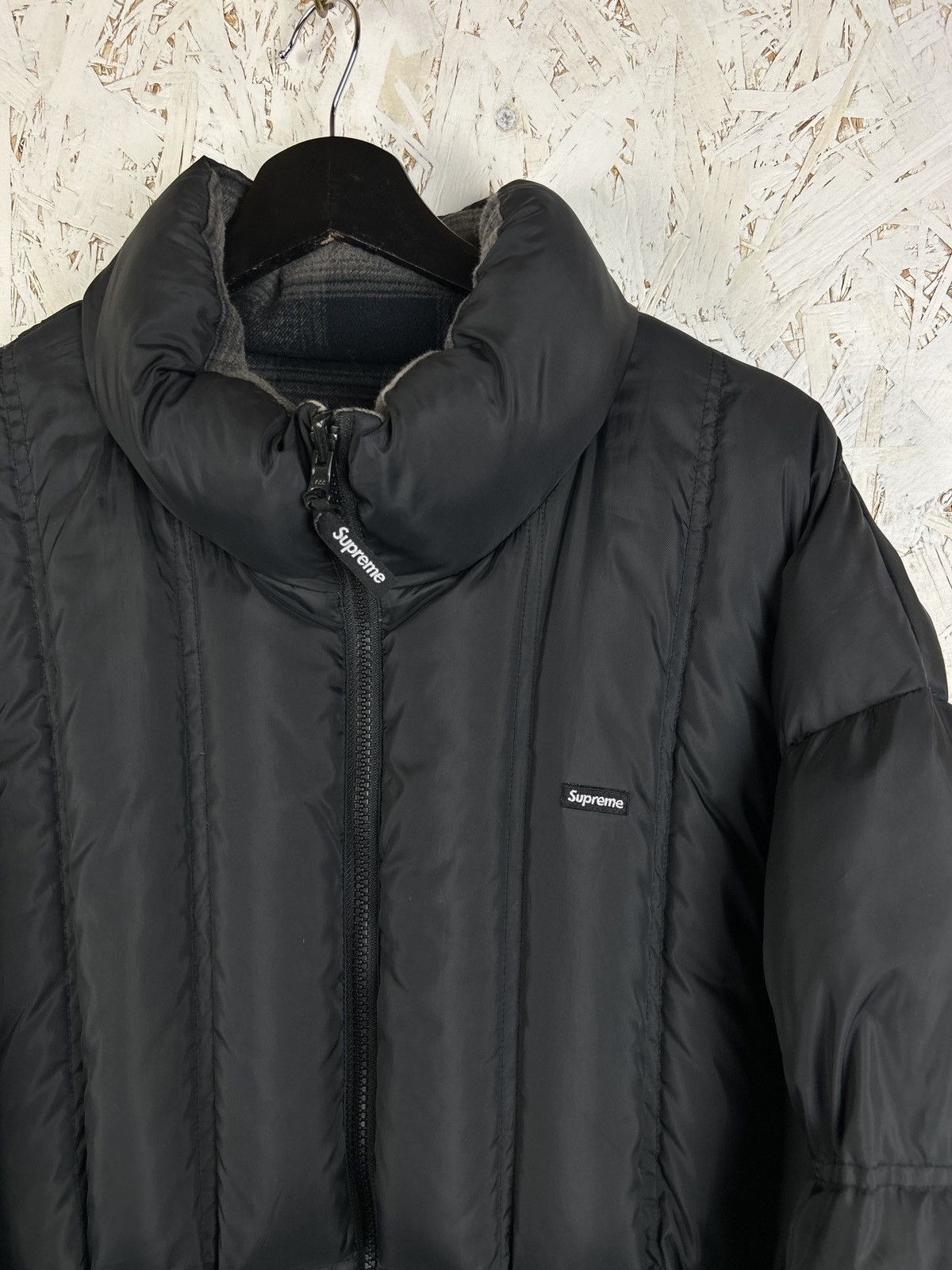 Supreme Supreme Flannel Reversible Puffer Down Jacket 22AW Plaid XL Size US XL / EU 56 / 4 - 9 Thumbnail