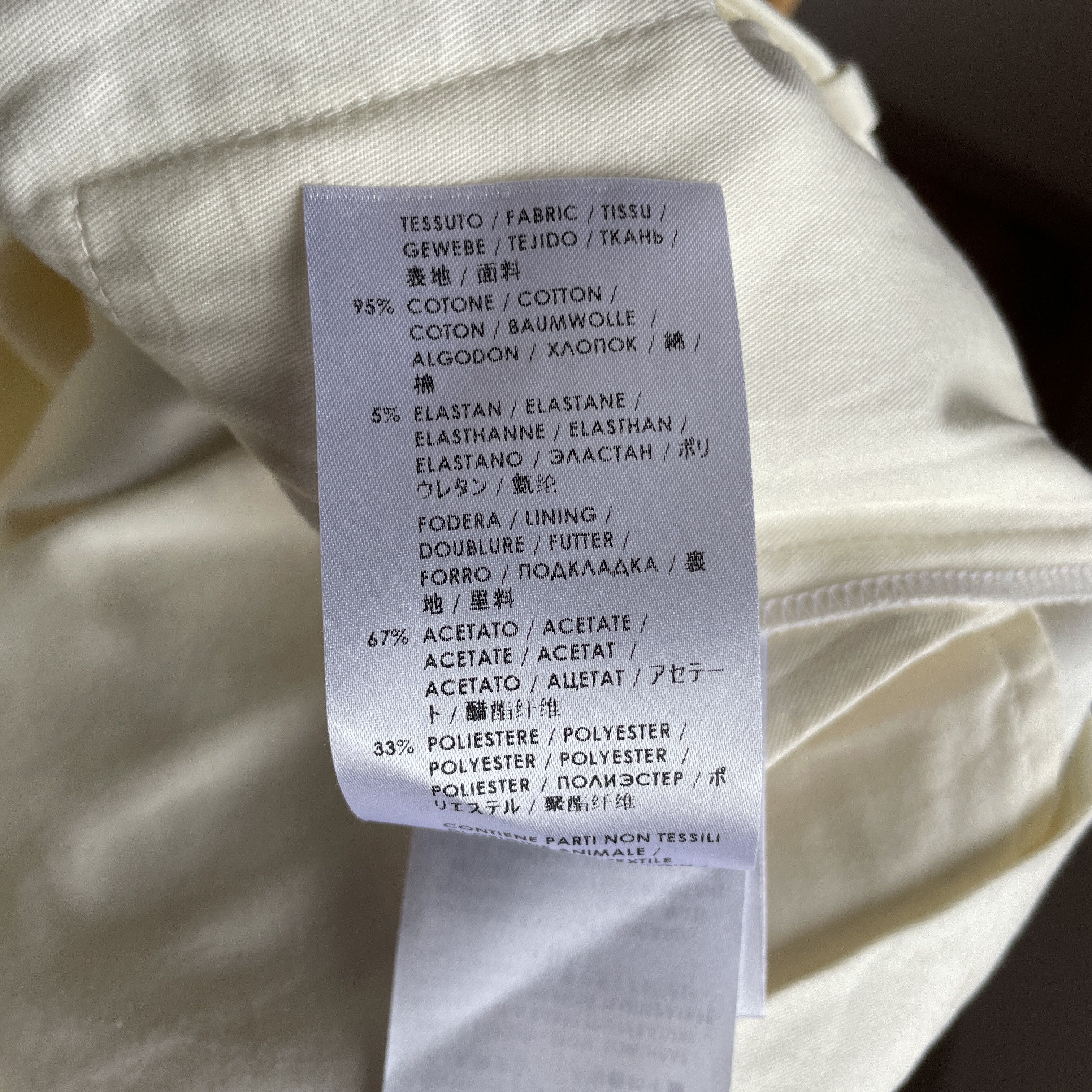 Gucci Gucci Womens 2014 Cropped Chino Trousers Size IT 42 Size 28" / US 6 / IT 42 - 10 Thumbnail