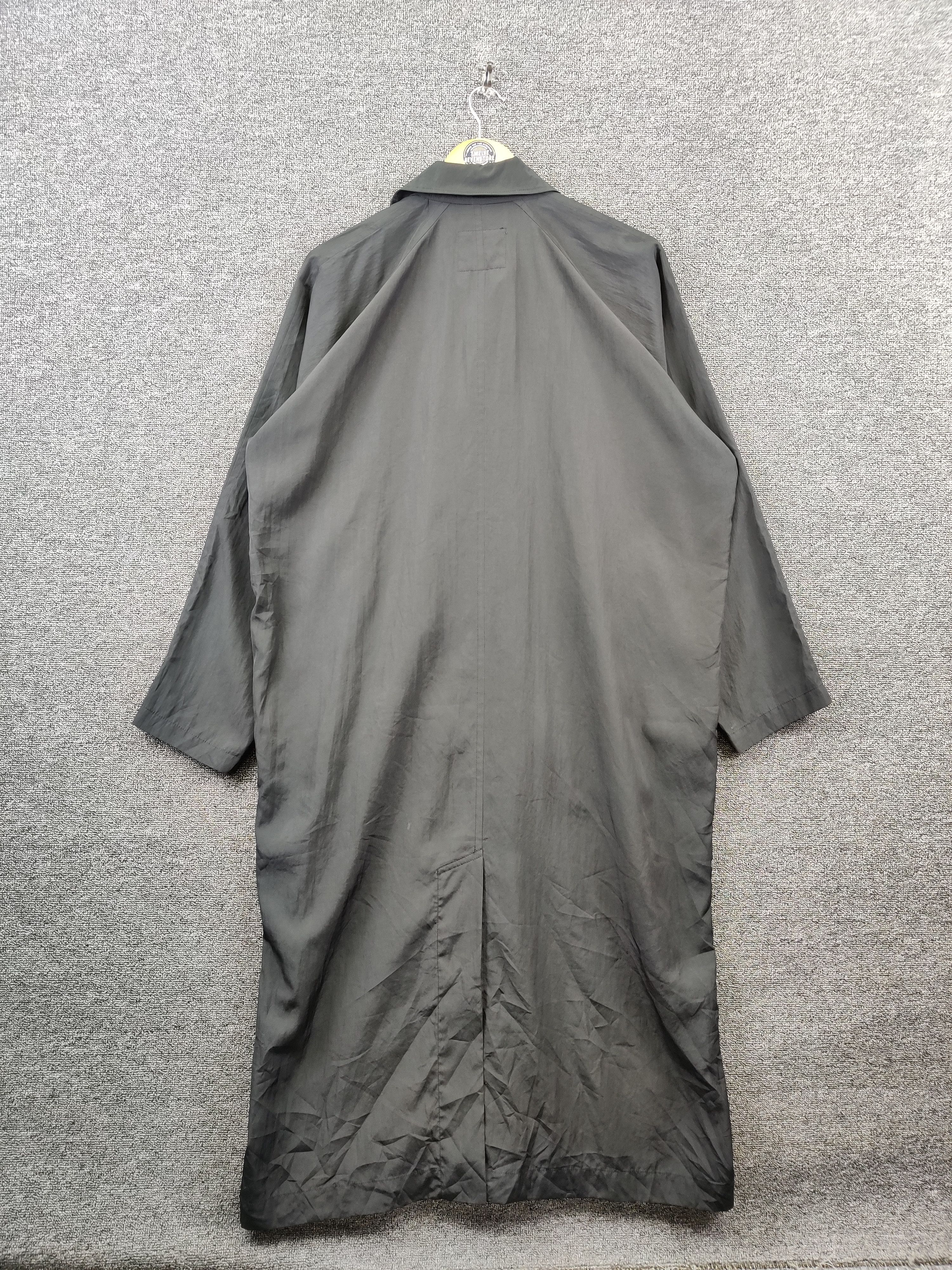 Yohji Yamamoto Vintage 90s Y's Yohji Yamamoto Nylon Long Jacket Size US XL / EU 56 / 4 - 6 Thumbnail