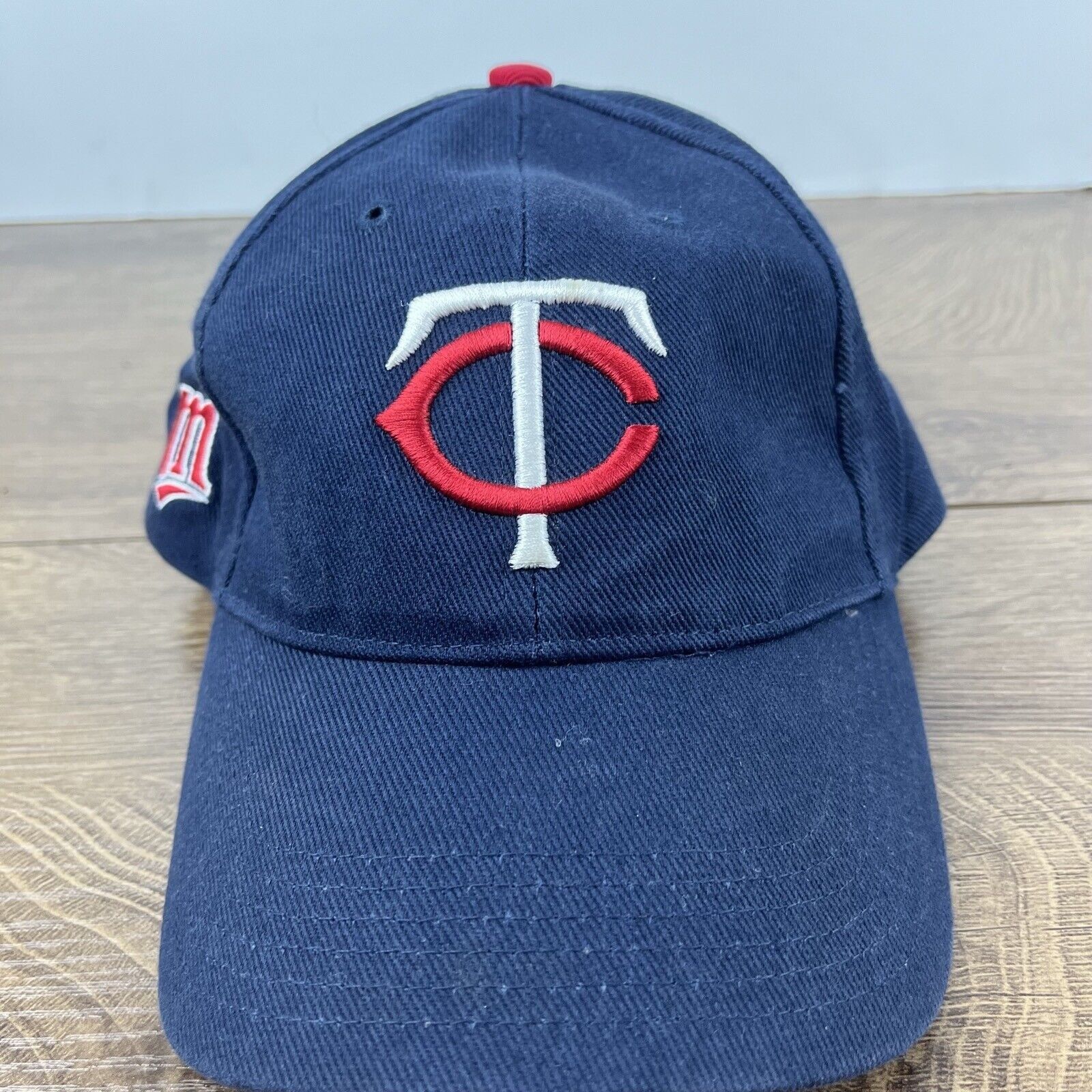 Other Minnesota Twins MLB Hat Twins Cap Blue Cap Adjustable Blue Y Size ONE SIZE - 5 Thumbnail