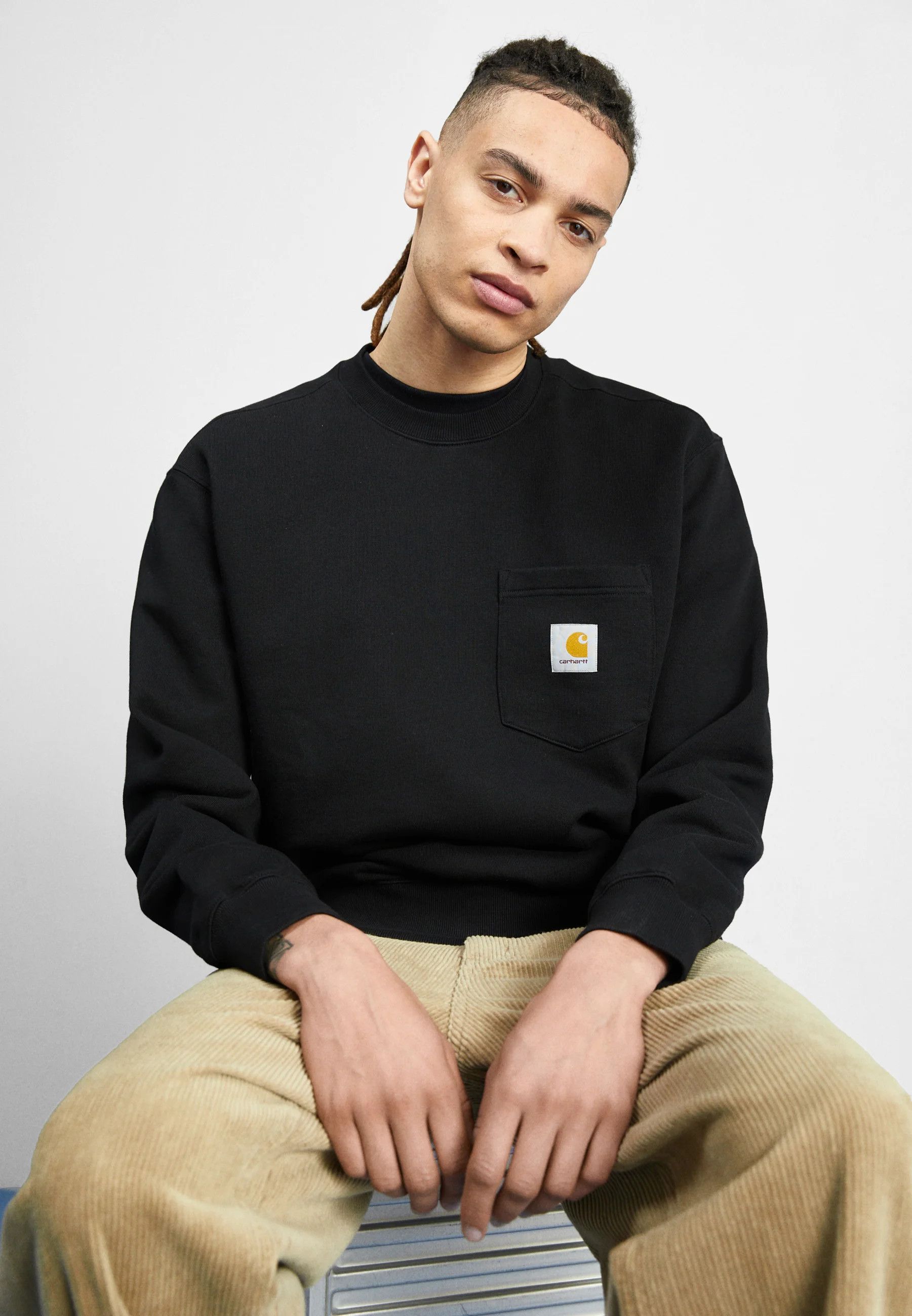 Carhartt Carhartt Crewneck Loose Fit Midweight Sweatshirt NWT Hoodie Size US S / EU 44-46 / 1 - 1 Thumbnail