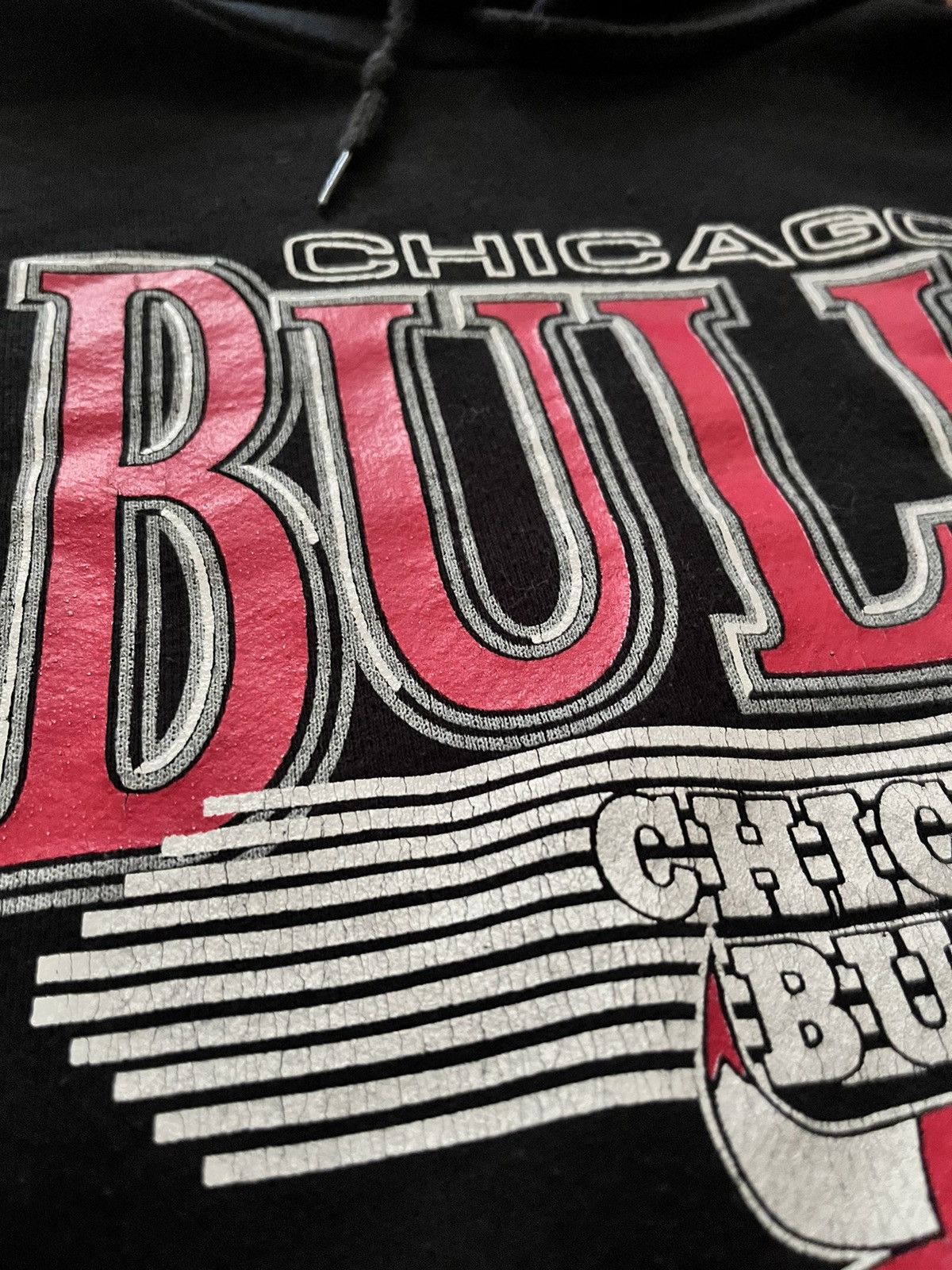 NBA Vintage 90’ Chicago bulls hoodie Size US XL / EU 56 / 4 - 3 Thumbnail