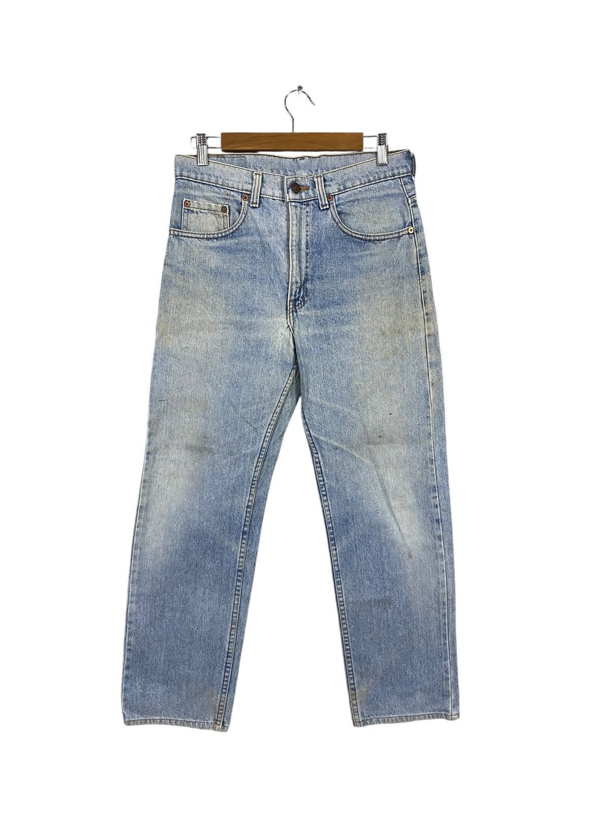 Levi's Vintage levis 80-90s 505 distressed denim Size US 30 / EU 46 - 1 Thumbnail