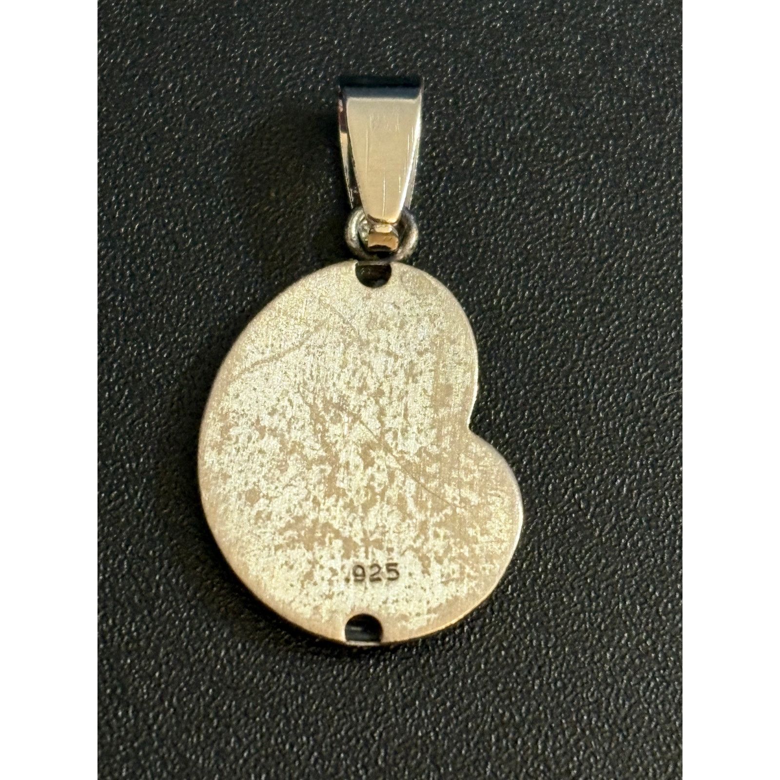 Other Vintage Sterling Silver 925 Madonna and Child Pendant 2g Size ONE SIZE - 3 Thumbnail