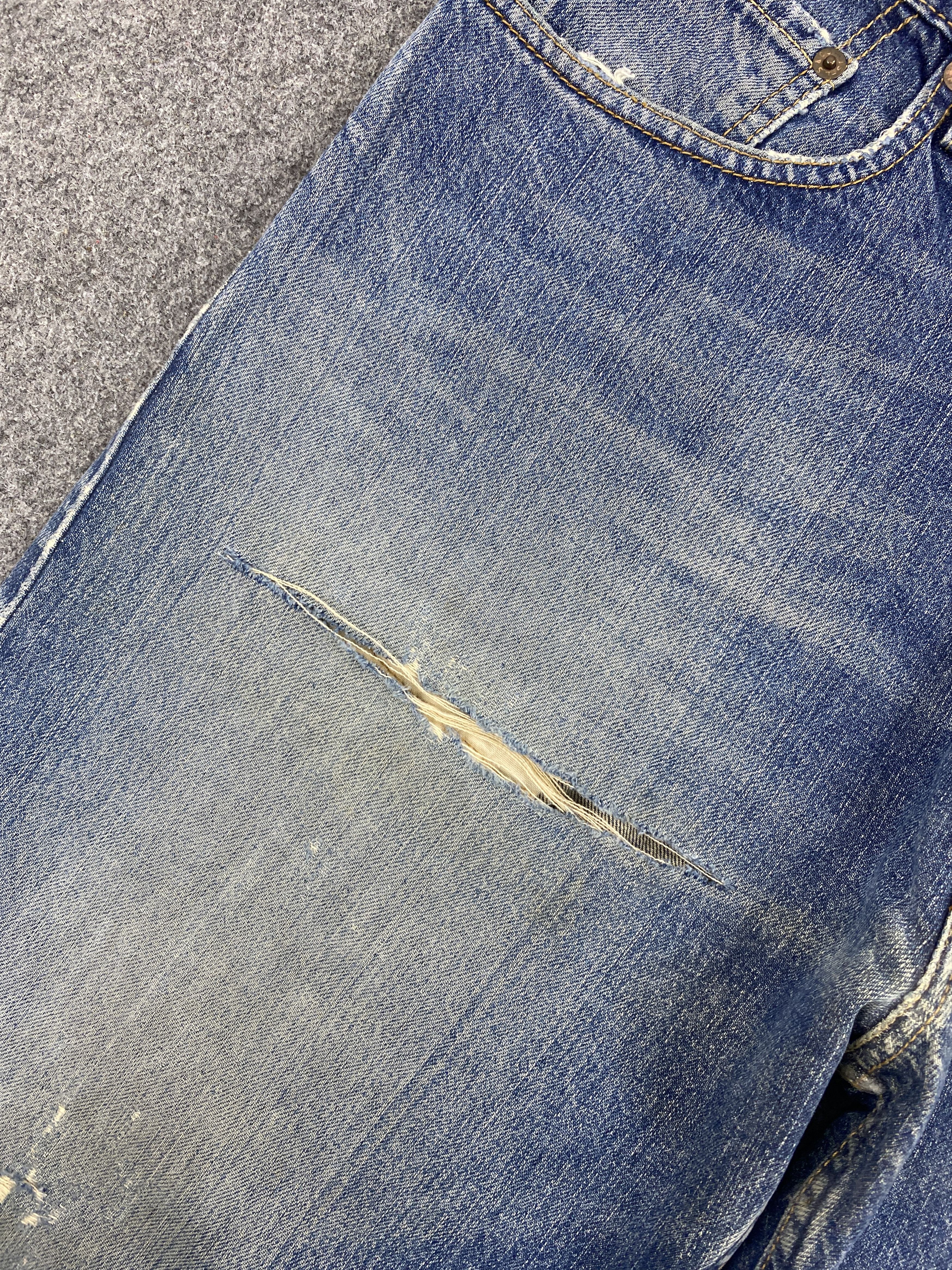 Levi's × Vintage Vintage Levis 559 Stone Washed Denim Jeans Size US 36 / EU 52 - 8 Thumbnail