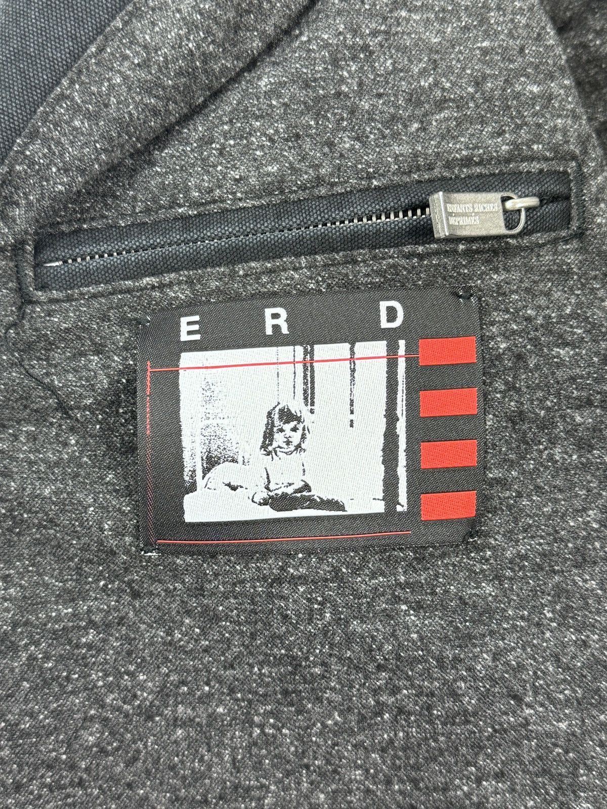 Enfants Riches Deprimes LOGO PRINT DISTRESSED DENIM JACKET Size US L / EU 52-54 / 3 - 10 Thumbnail