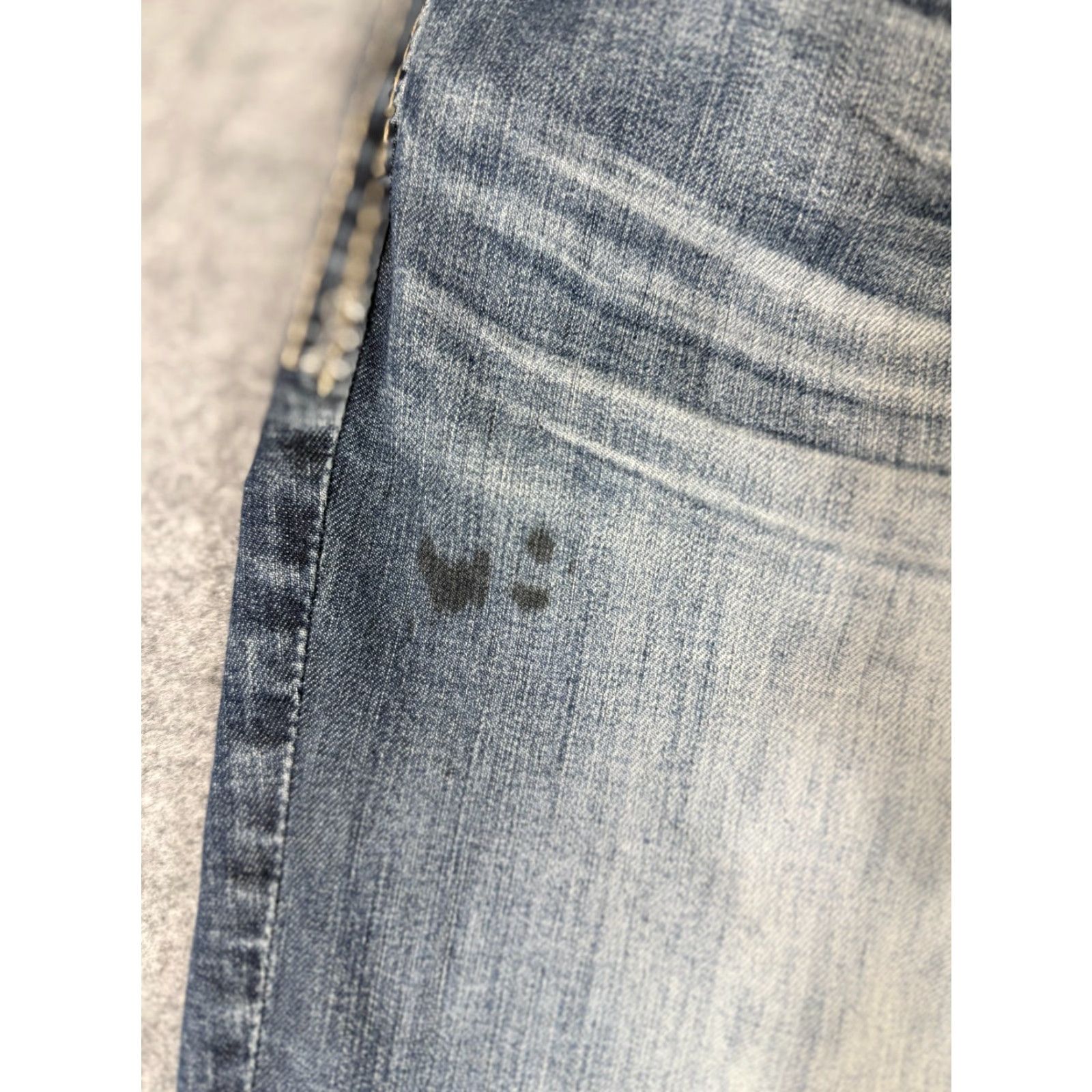 Vintage BKE Buckle Ryan Jeans Mens 34R Blue Denim Straight Leg Mid Wash Preppy Logo Pockets Size US 34 / EU 50 - 5 Thumbnail