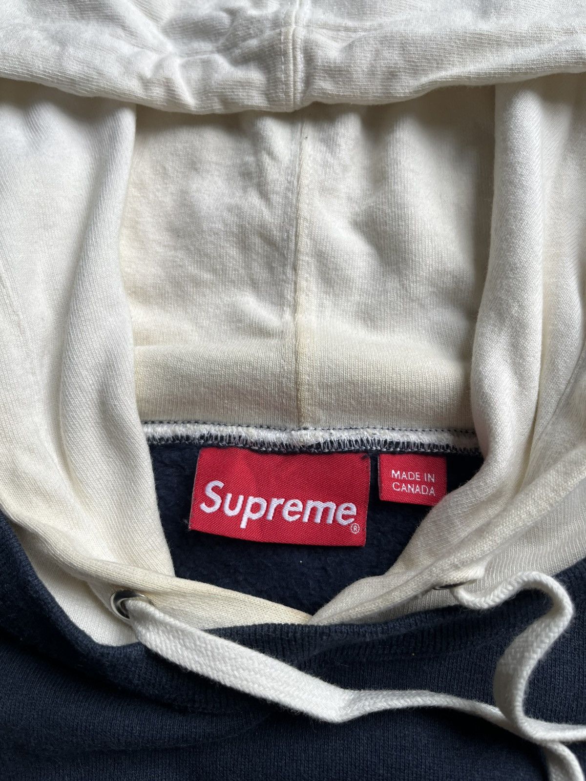 Supreme ❤️‍🔥Last drop❤️‍🔥Supreme 1994 Logo Arm Patch Two Tone Hoodie Size US L / EU 52-54 / 3 - 8 Thumbnail
