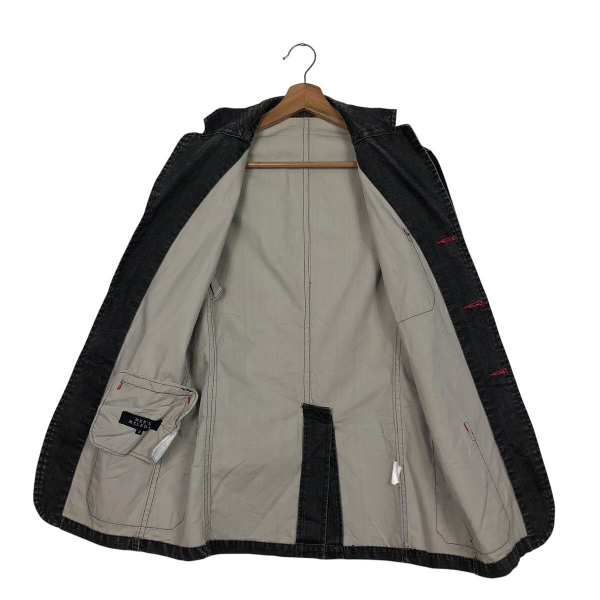 Japanese Brand × Vintage 📌Vintage Chore Work Jacket Men's Melrose Issey Miyake Size US M / EU 48-50 / 2 - 14 Thumbnail