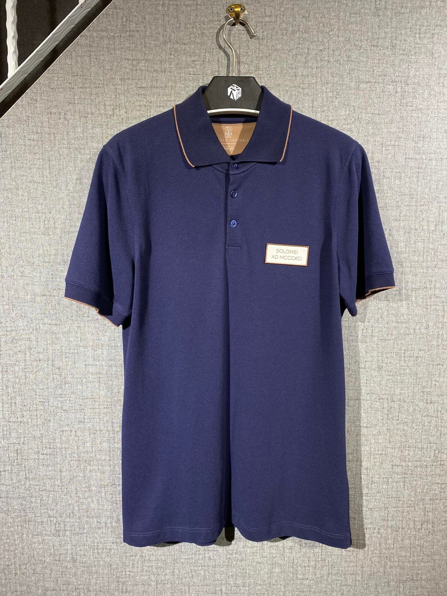 Brunello Cucinelli brunello cucinelli short sleeve polo shirt Size US XS / EU 42 / 0 - 1 Thumbnail