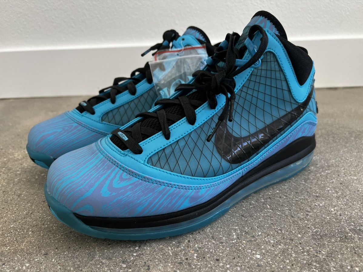 Nike Nike LeBron 7 All-Star Chlorine Blue (2010) Size US 11.5 / EU 44-45 - 6 Thumbnail
