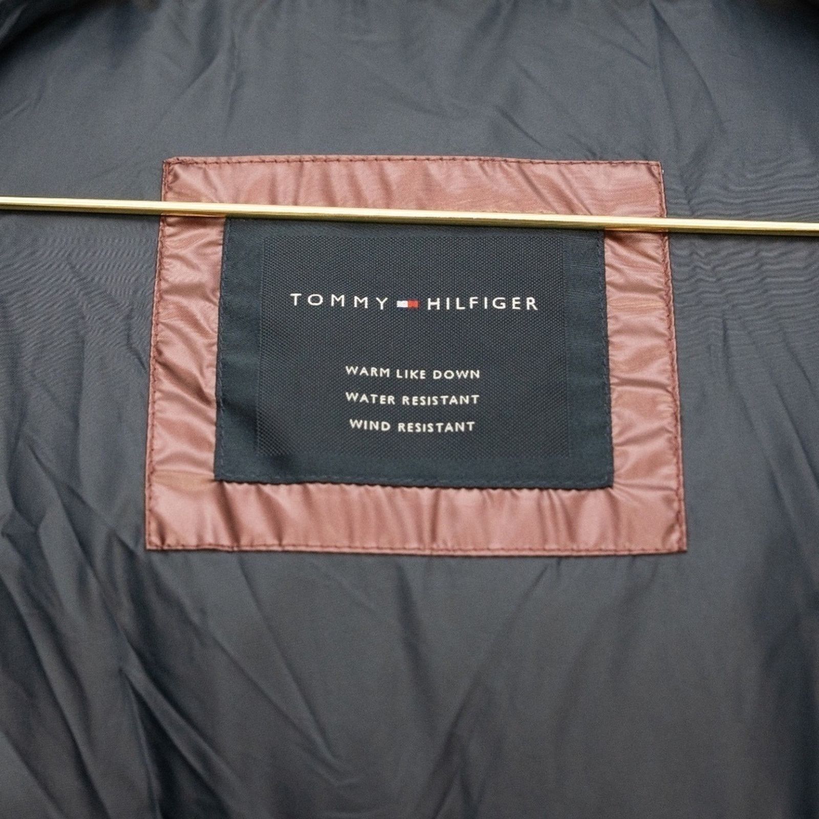 Tommy Hilfiger Tommy Hilfiger. Mens Pearlized Hooded Puffer Jacket. Size US XL / EU 56 / 4 - 9 Thumbnail
