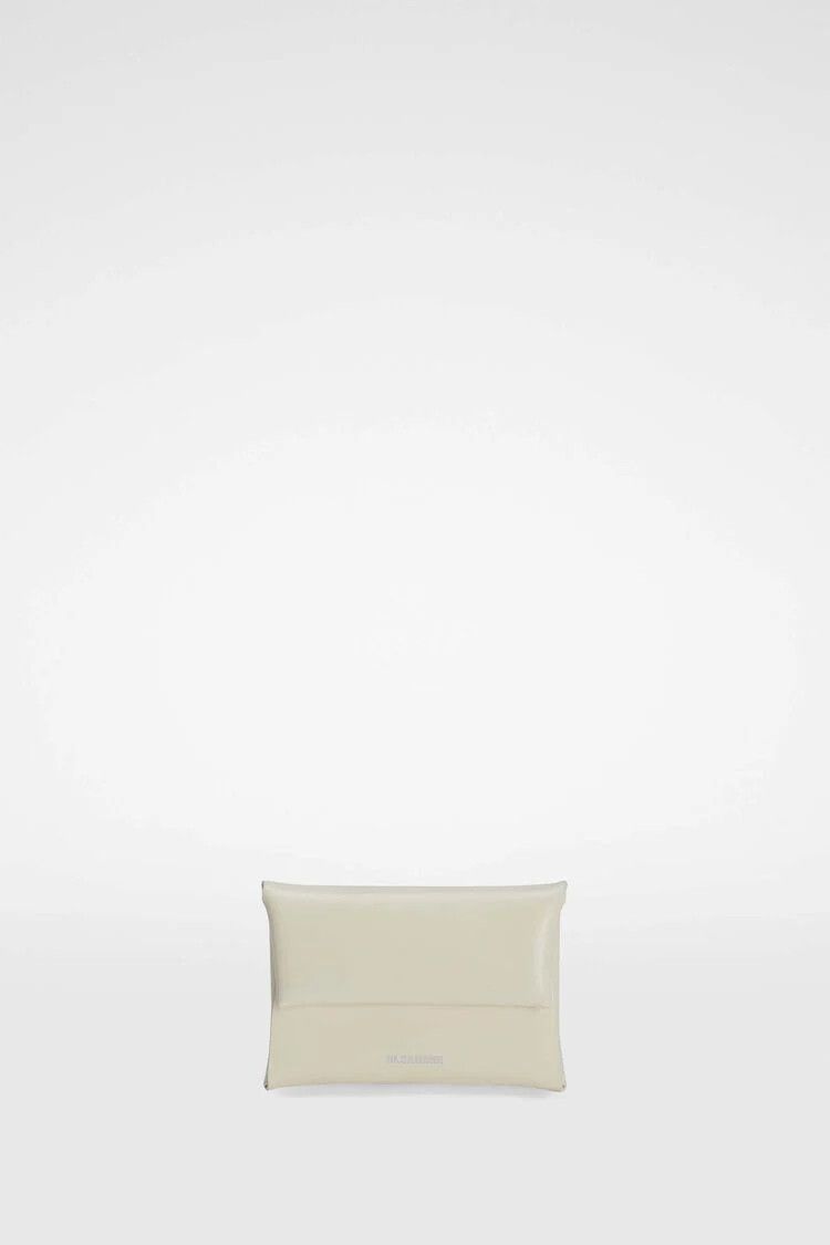 Jil Sander o1loc1c0426 Size:OS/Porte-Monnaie Folded in White Size ONE SIZE - 1 Thumbnail