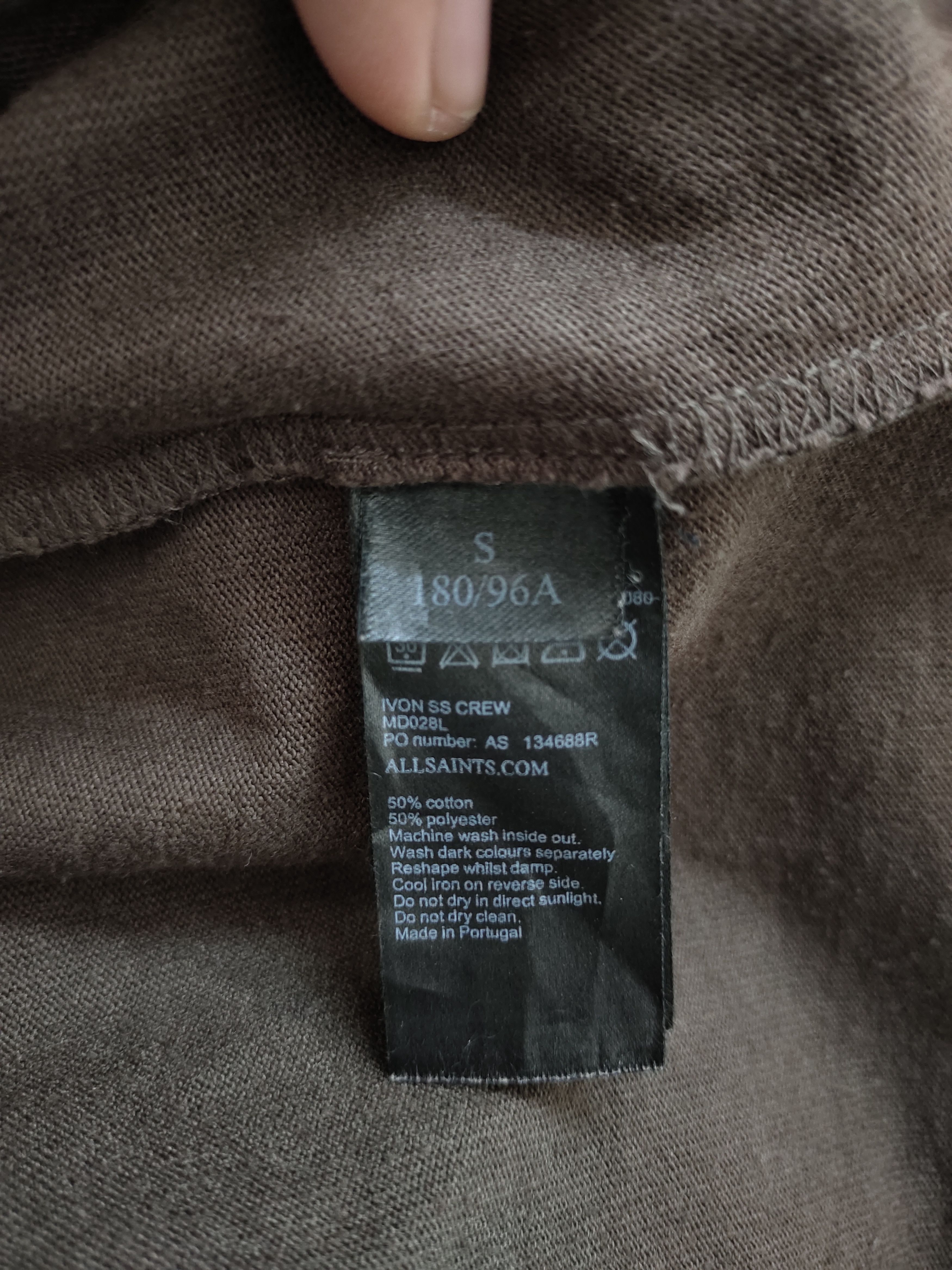 Allsaints Allsaints Ivon Ss Crew Oversize Fit T-Shirt Size US L / EU 52-54 / 3 - 9 Thumbnail