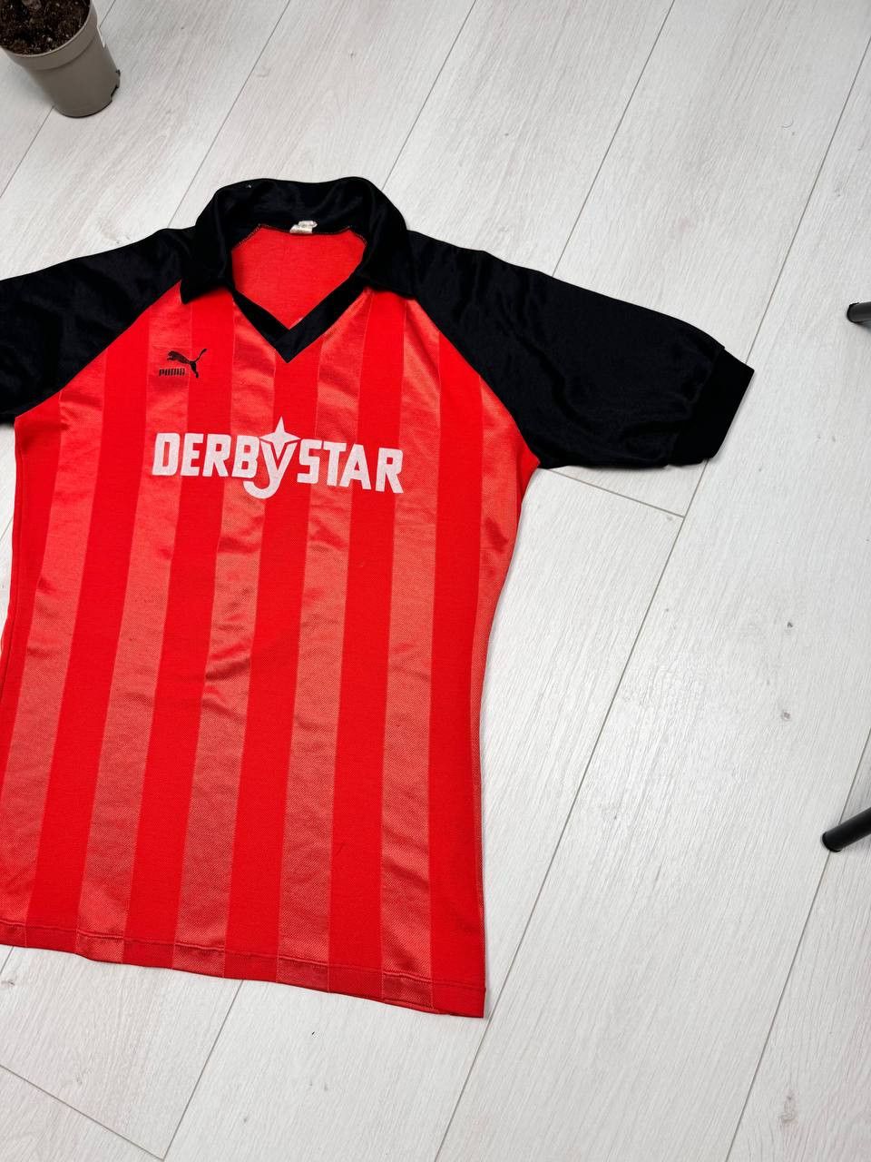 Puma Vintage 80-90s Puma Derby Star jersey #3 GOCH Size US S / EU 44-46 / 1 - 3 Thumbnail