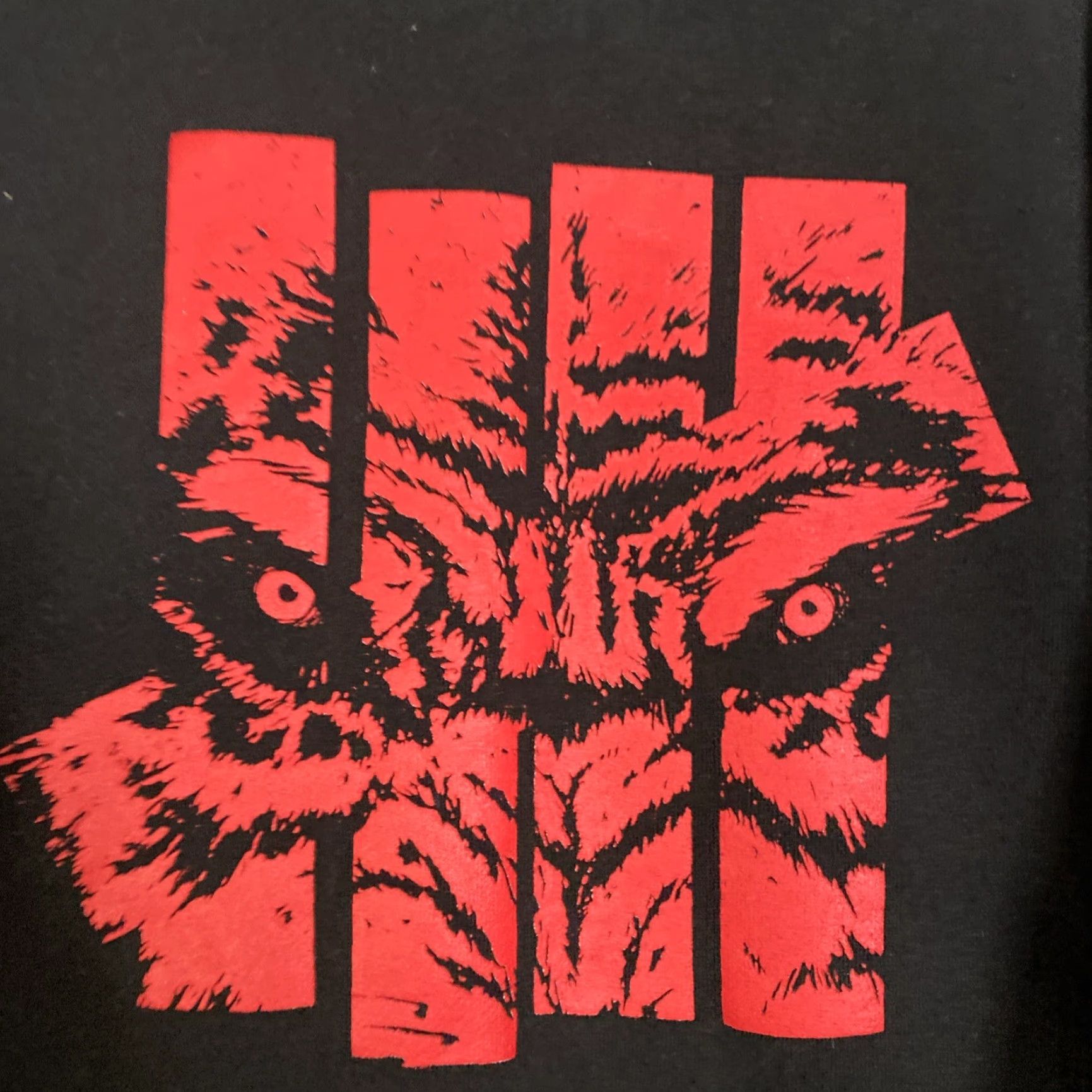Undefeated VINTAGE Undefeated Wolf Sweatshirt Crewneck Fleece Black Mens XL Size US XL / EU 56 / 4 - 6 Thumbnail