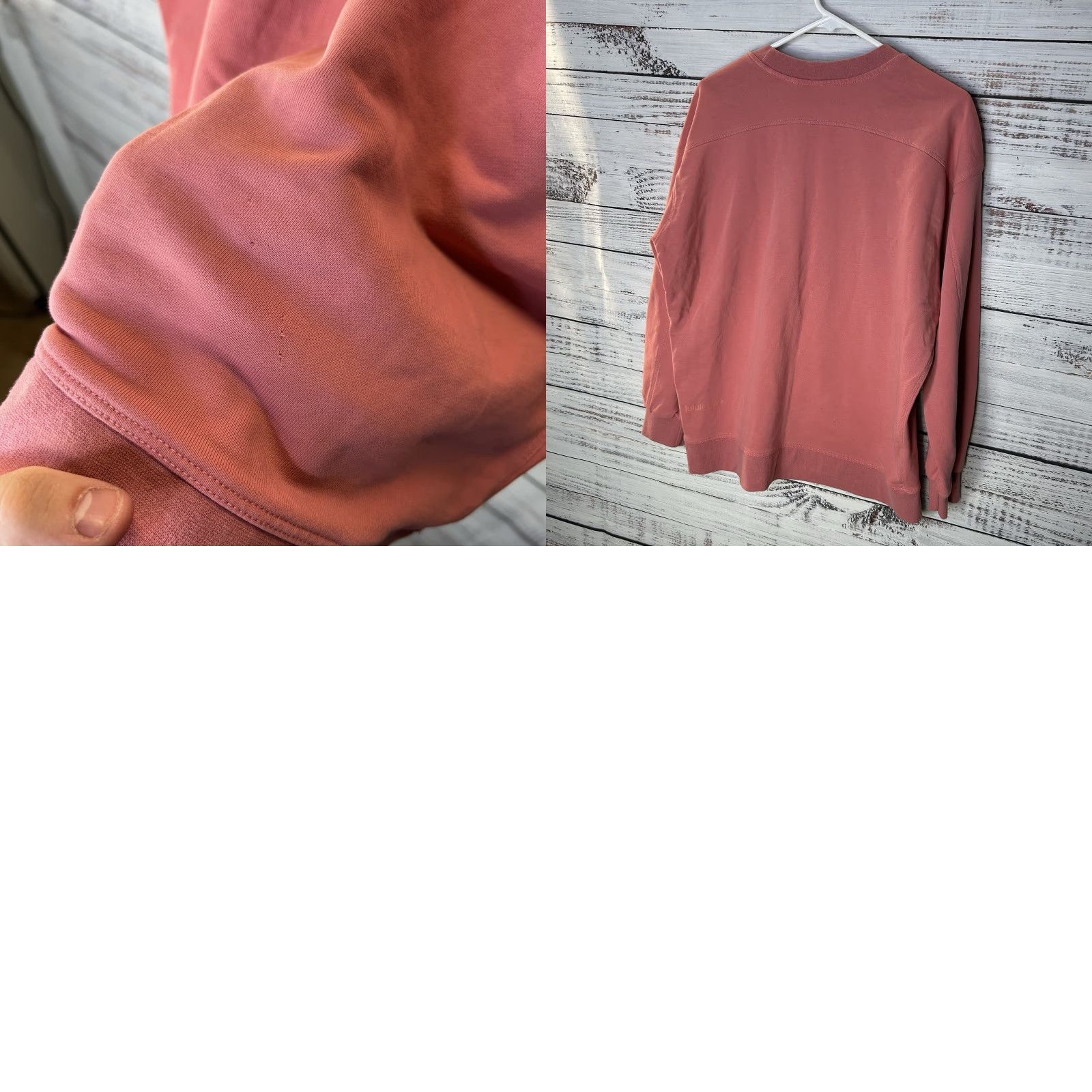 Lululemon Lululemon Sweatshirt Crew Neck Pink Women’s Size 6 Oversized Pullover Activewear Casual Shirt Womens Size M / US 6-8 / IT 42-44 - 9 Thumbnail