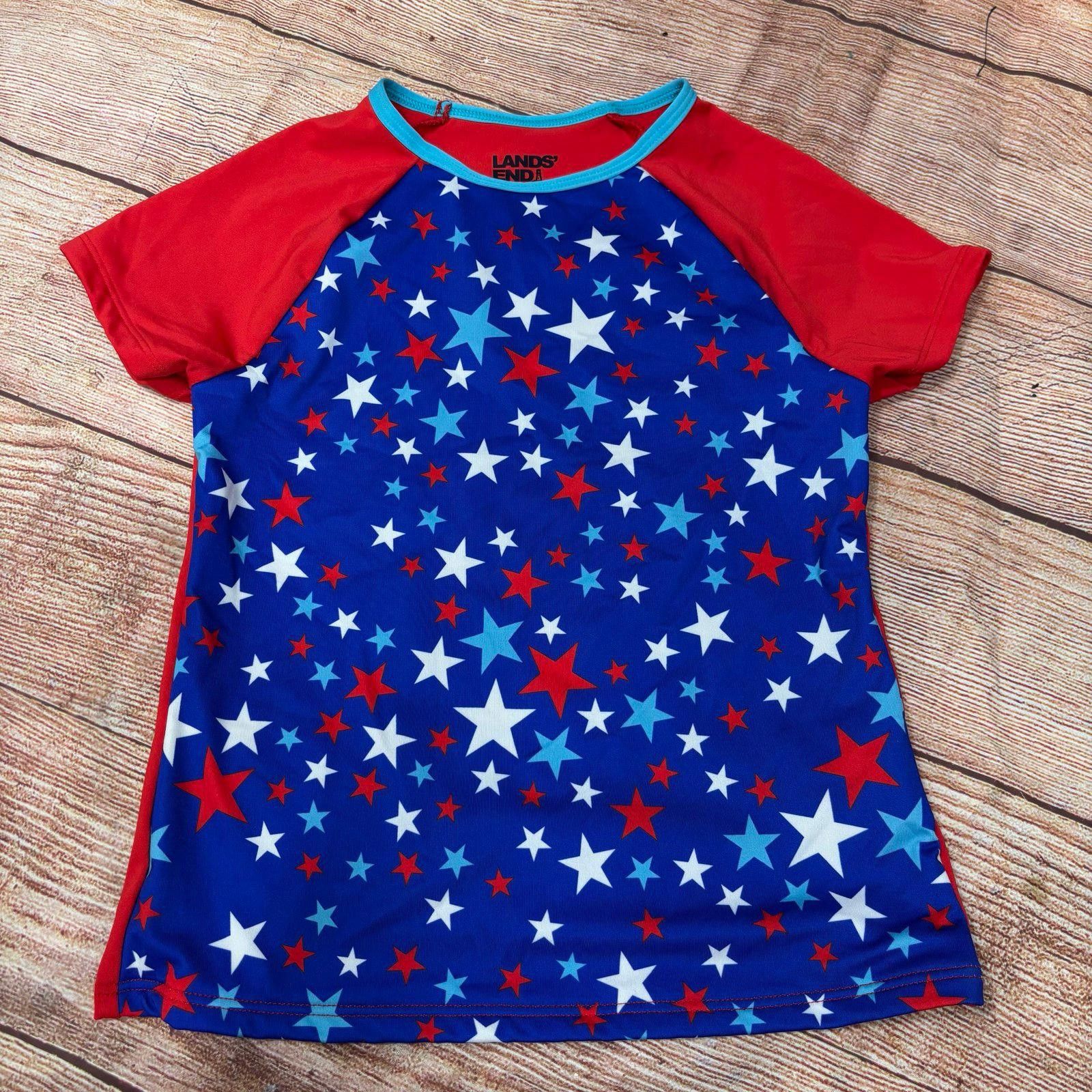 Lands' End Lands' End Star Pattern Size Rashguard Size ONE SIZE - 1 Thumbnail