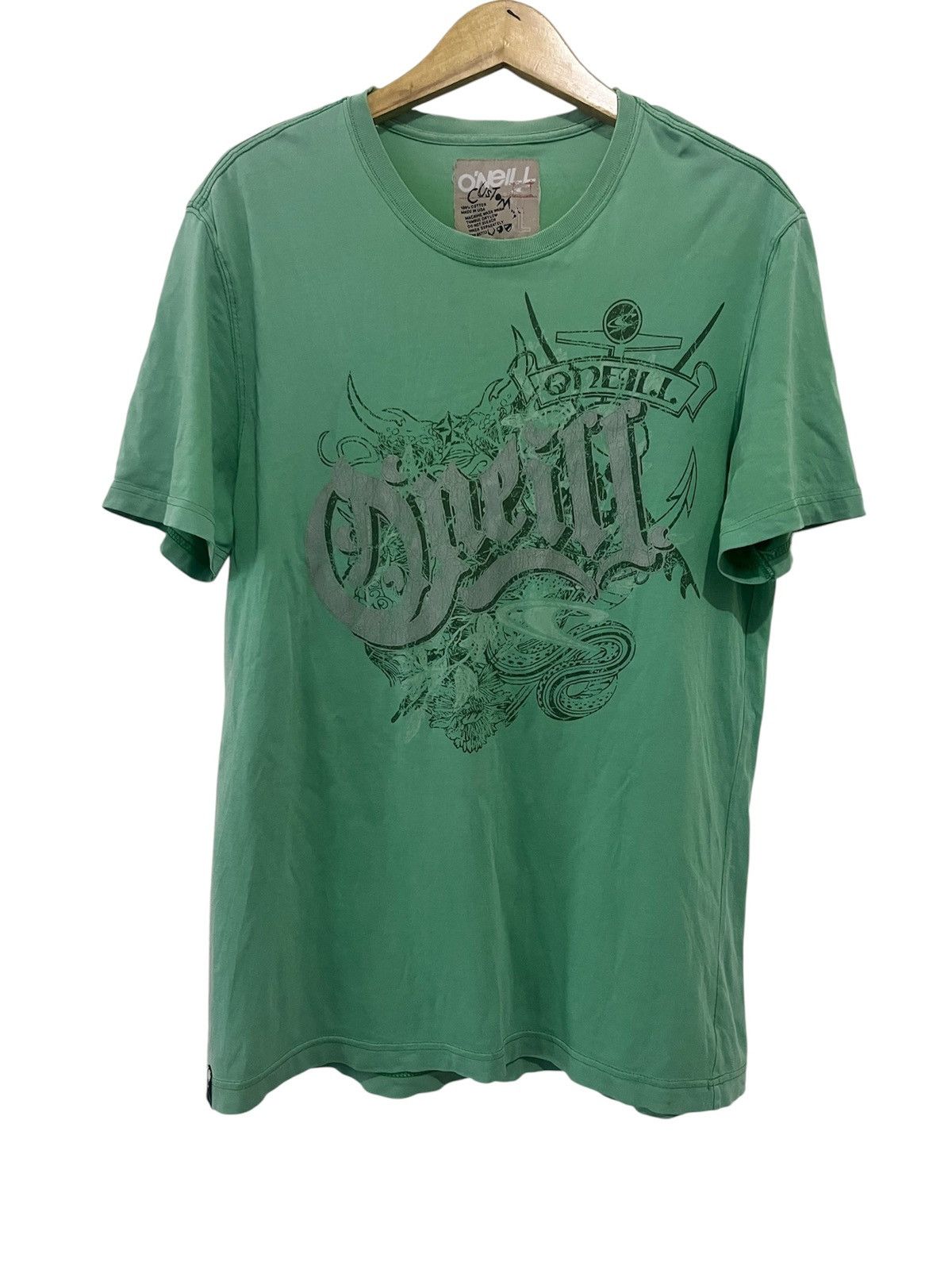 O'Neill 💥VINTAGE Y2K O'Neill Triball Graphic Tee Size US L / EU 52-54 / 3 - 1 Thumbnail
