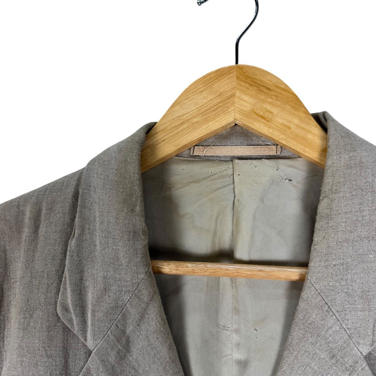 Comme des Garcons Homme Plus 🌟CDG HOMME PLUS AW1995 LINEN BLAZER COAT Size US M / EU 48-50 / 2 - 5 Thumbnail