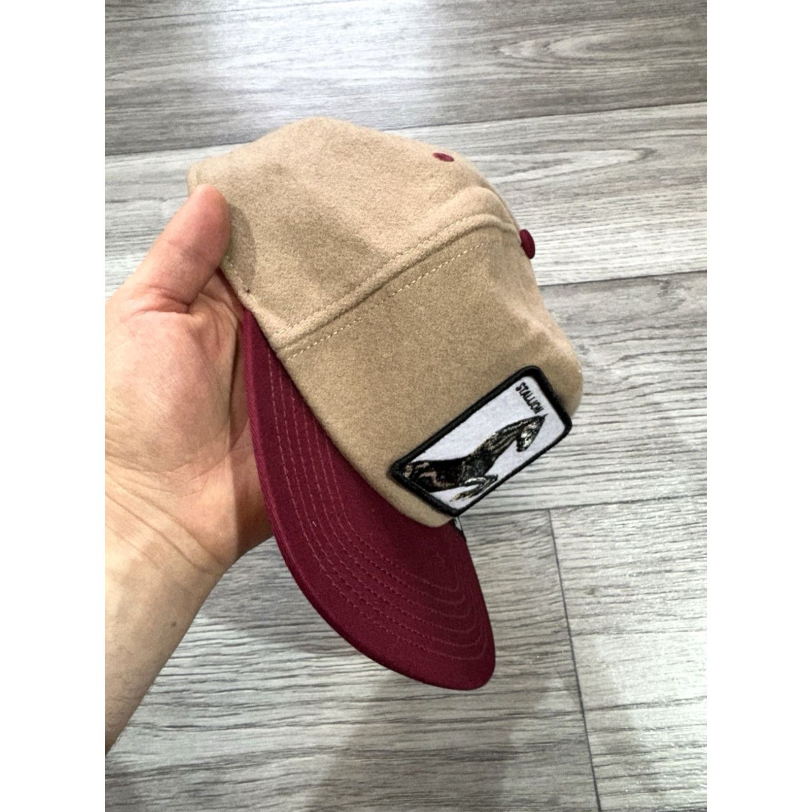 Goorin Bros. Goorin Bros Stallion Free Rider The Farm Wool Blend Adjustable Hat Cap Trucker Hat Men One Size Multicolor Animals 90s? Size ONE SIZE - 2 Thumbnail