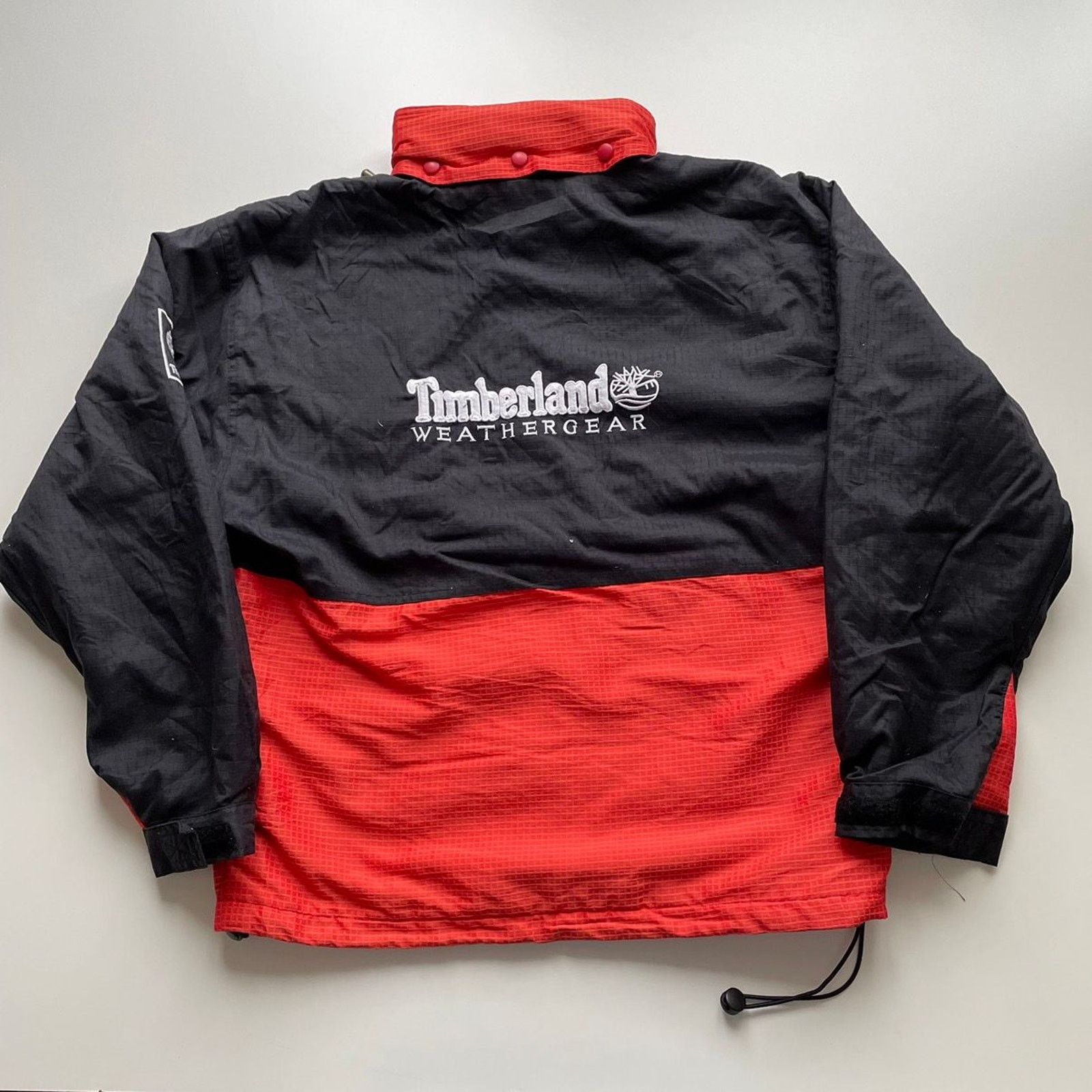 Timberland Vintage 90s Timberland Softshell Fleece Lined Jacket Orange Size US M / EU 48-50 / 2 - 3 Thumbnail