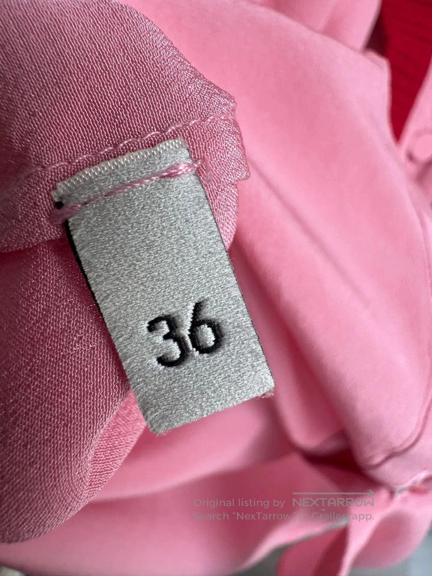 Gucci Gucci Pink Silk Shirt Size 36. Size XS / US 0-2 / IT 36-38 - 6 Thumbnail