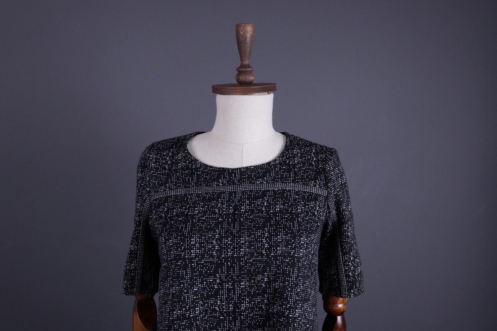 Wilkes Bashford BA&SH Ref Palmer Black Knit Tweed Top Shirt Size 1 / S Size S / US 4 / IT 40 - 2 Thumbnail
