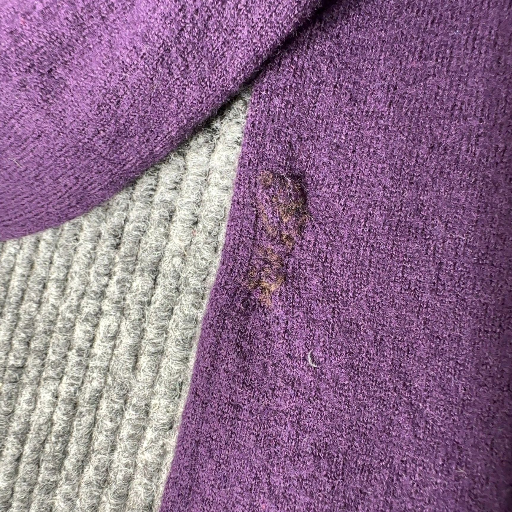 Bloomingdale's The Men's Store Bloomingdale's Sweater Mens M Purple Merino Wool 1/4 Zip Pullover Knit Mock Neck Long Sleeve Regular Size M Solid Vintage? Size US M / EU 48-50 / 2 - 5 Thumbnail